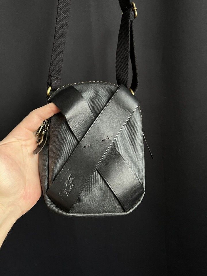 Jas MB Jas-M.B. London Shoulder Bag Cross Body Waxed Zipper Quality Size ONE SIZE - 2 Thumbnail