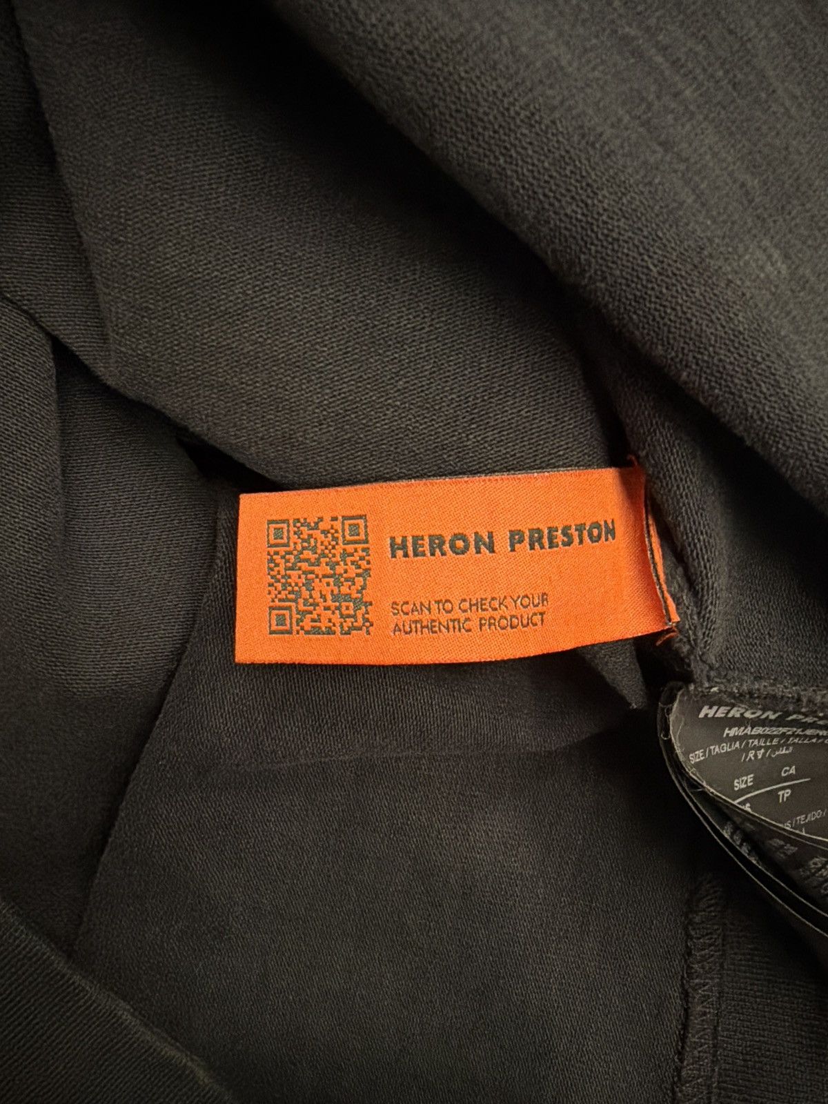 Heron Preston Heron Preston Logo Tee Size US XL / EU 56 / 4 - 12 Thumbnail
