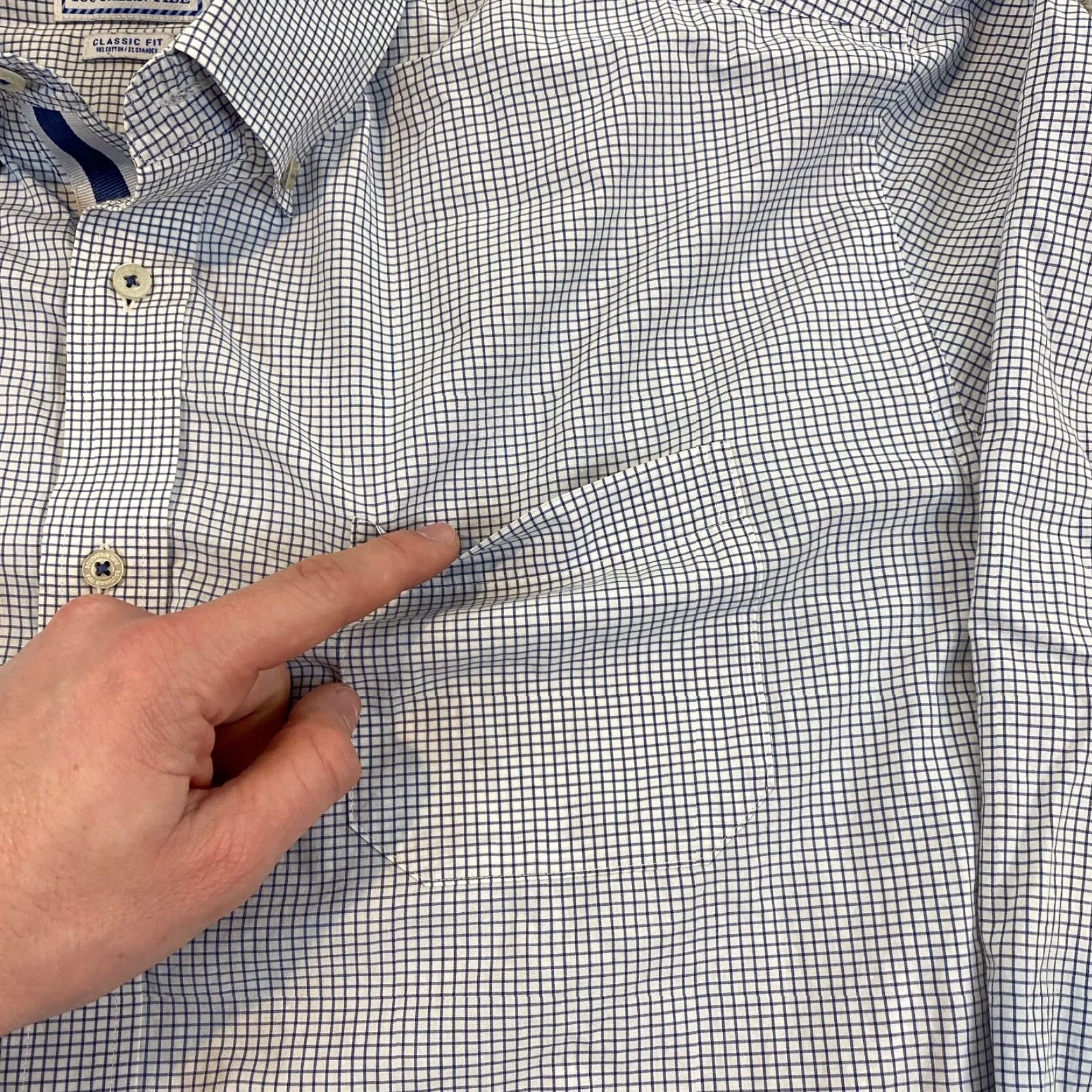 Southern Tide SOUTHERN TIDE Shirt Mens XL Blue White Plaid Button-Down Stretch Classic Fit L/S Shirt Mens XL Blue White Plaid Button-Down Stretch Classic Fit L/S Size US XL / EU 56 / 4 - 4 Thumbnail