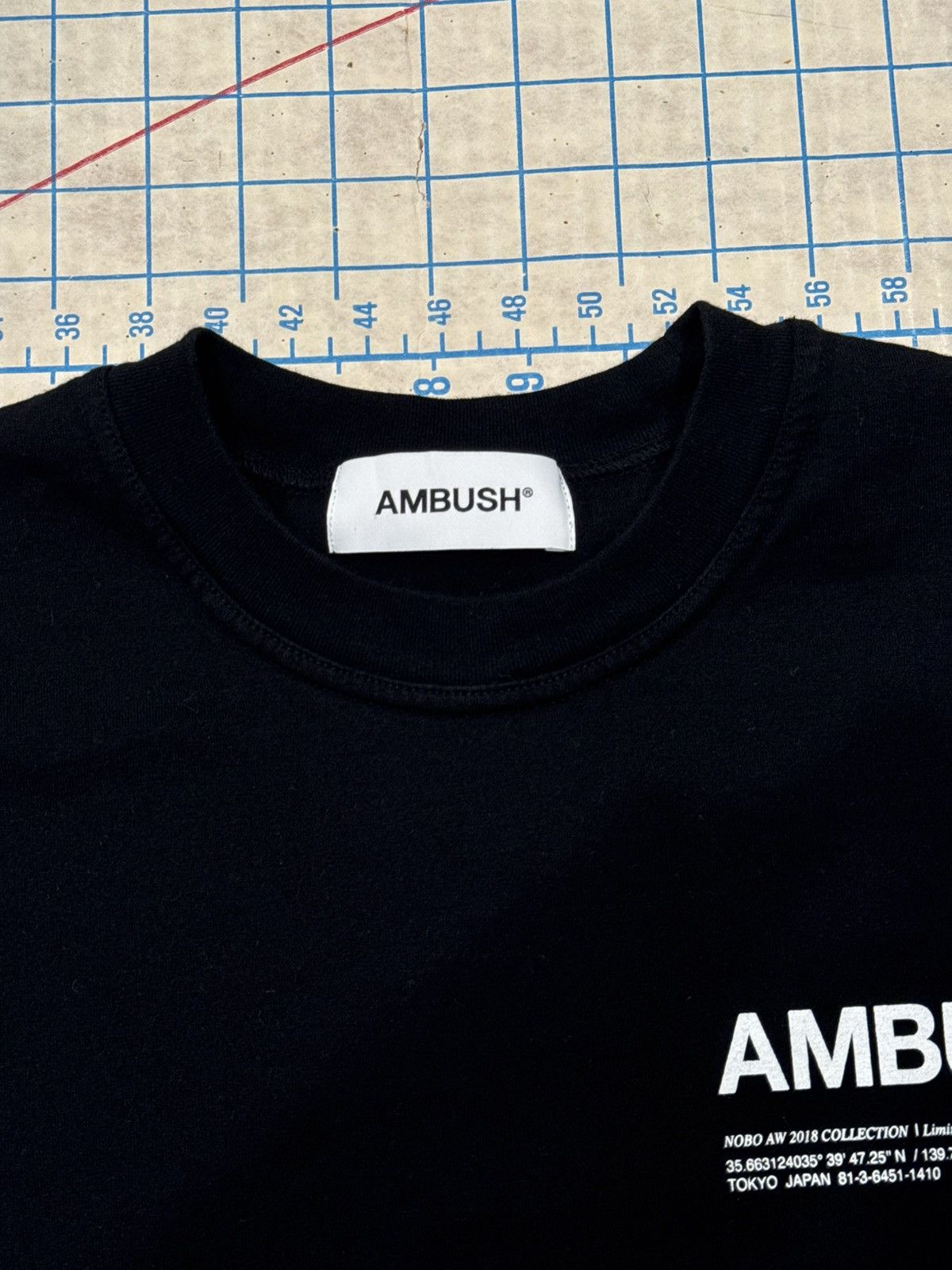 Ambush Design Ambush Nobo AW 18 Collection Workshop Logo Tee Size 1 Black Size US S / EU 44-46 / 1 - 5 Thumbnail