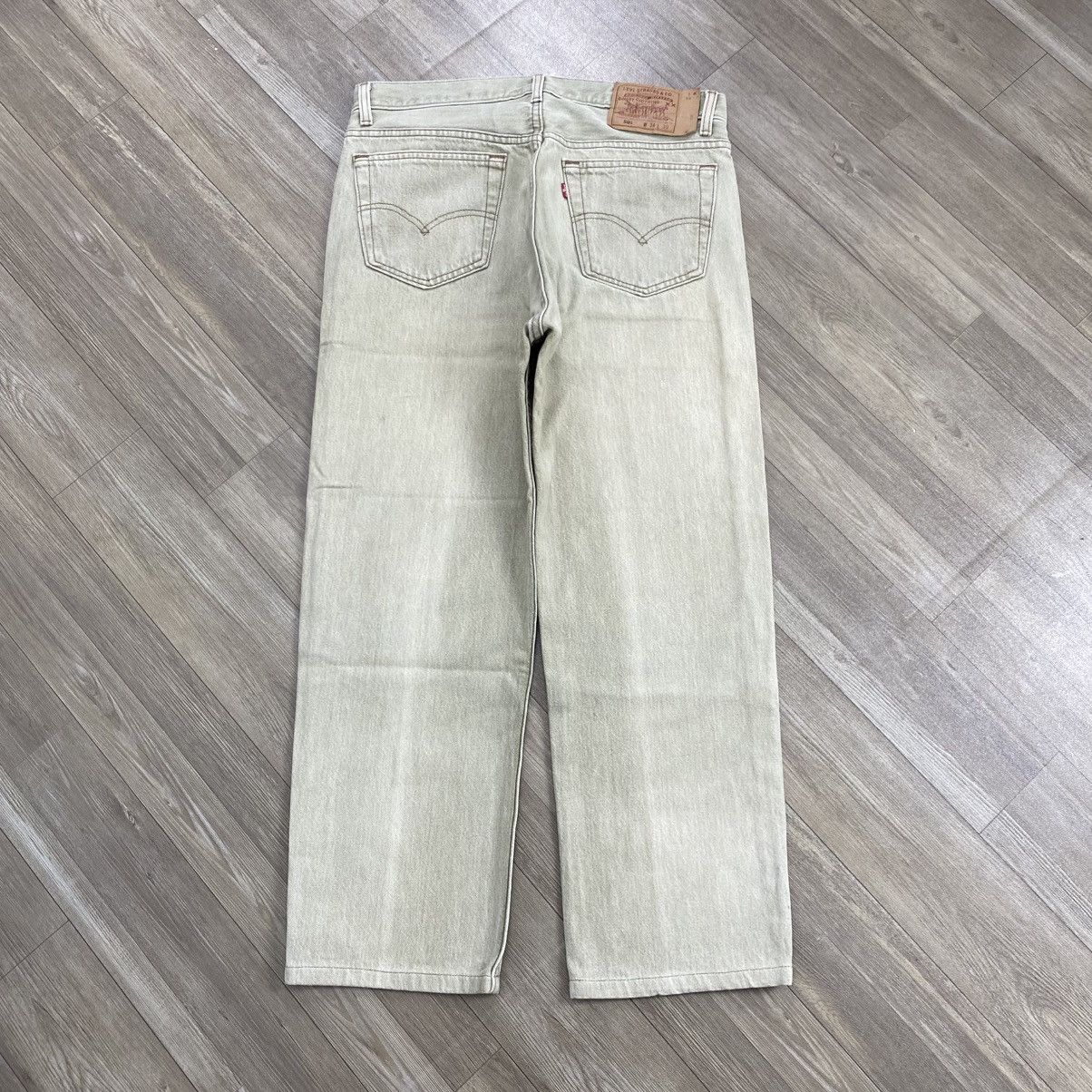 Levi's Vintage Clothing 1990s Vintage Levis Strauss 501 USA 34x30 Jeans Size US 33 - 17 Thumbnail