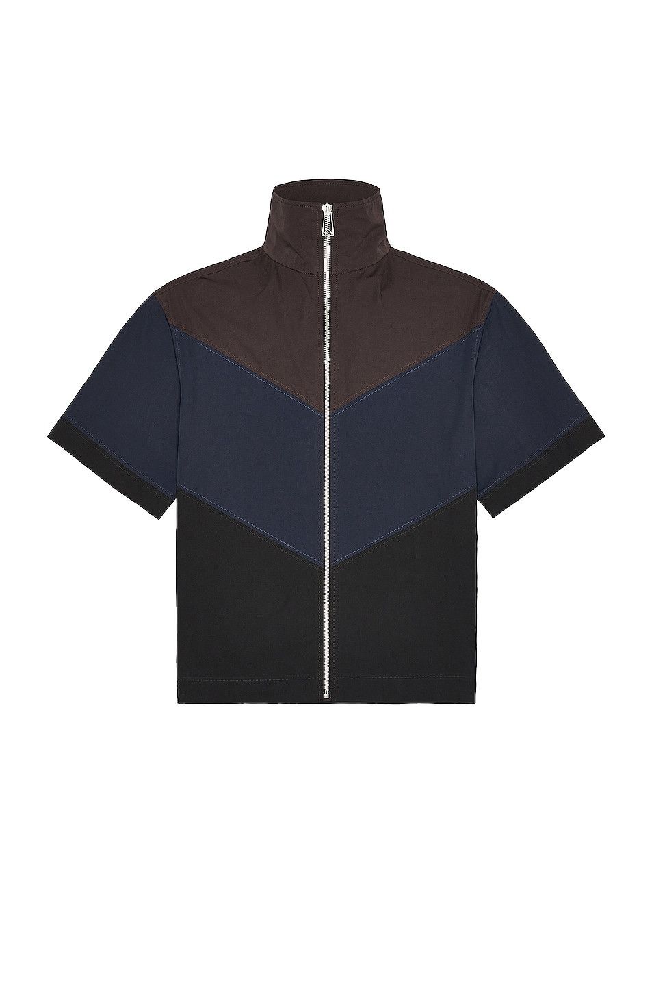 Bottega Veneta Chevron Shirt with Short Sleeve Size US S / EU 44-46 / 1 - 1 Thumbnail