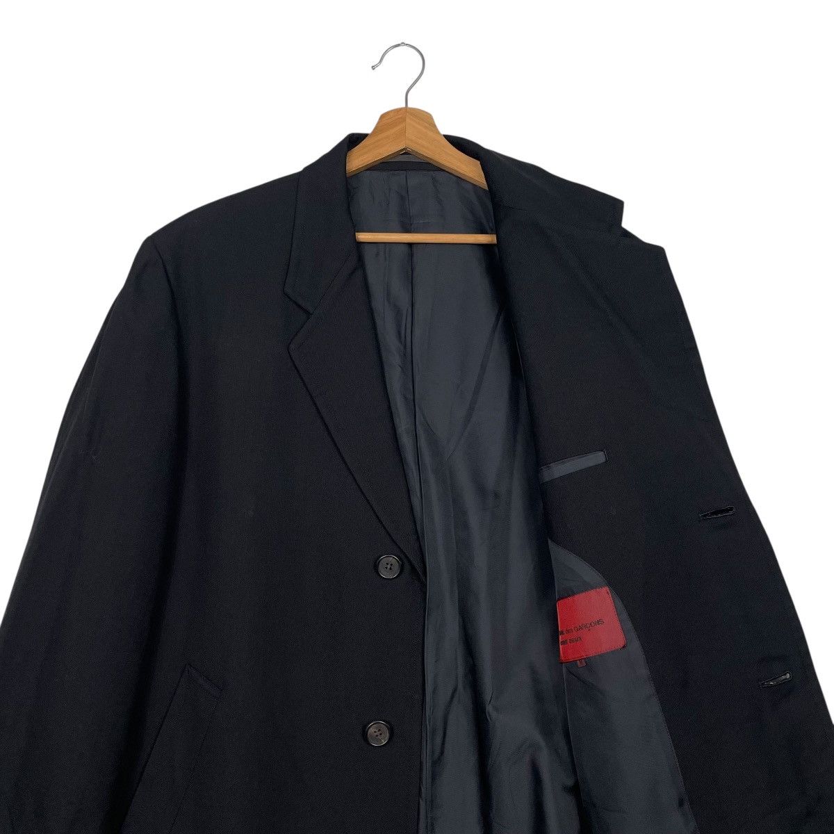 Comme des Garcons Homme Deux Vtg AD1988 Comme Des Garcons Homme Deux Wool Overcoat Size US M / EU 48-50 / 2 - 11 Thumbnail