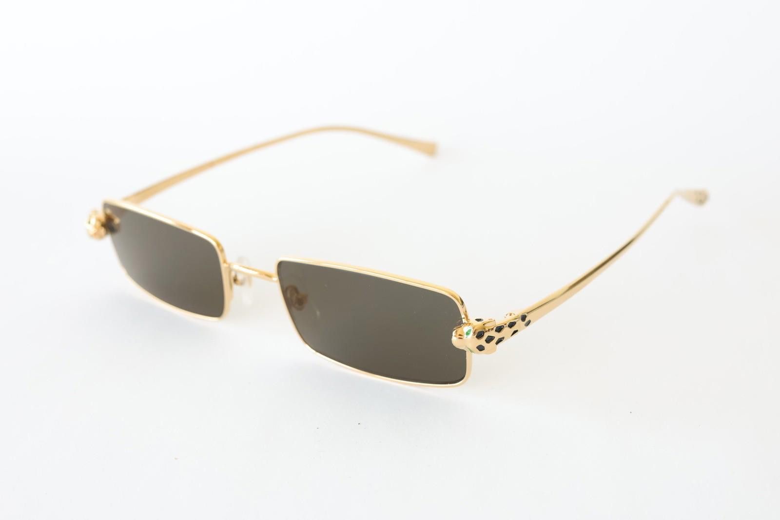 Cartier New Cartier eyewear sunglasses eyeglasses CT0473S 001 gold Size ONE SIZE - 1 Thumbnail