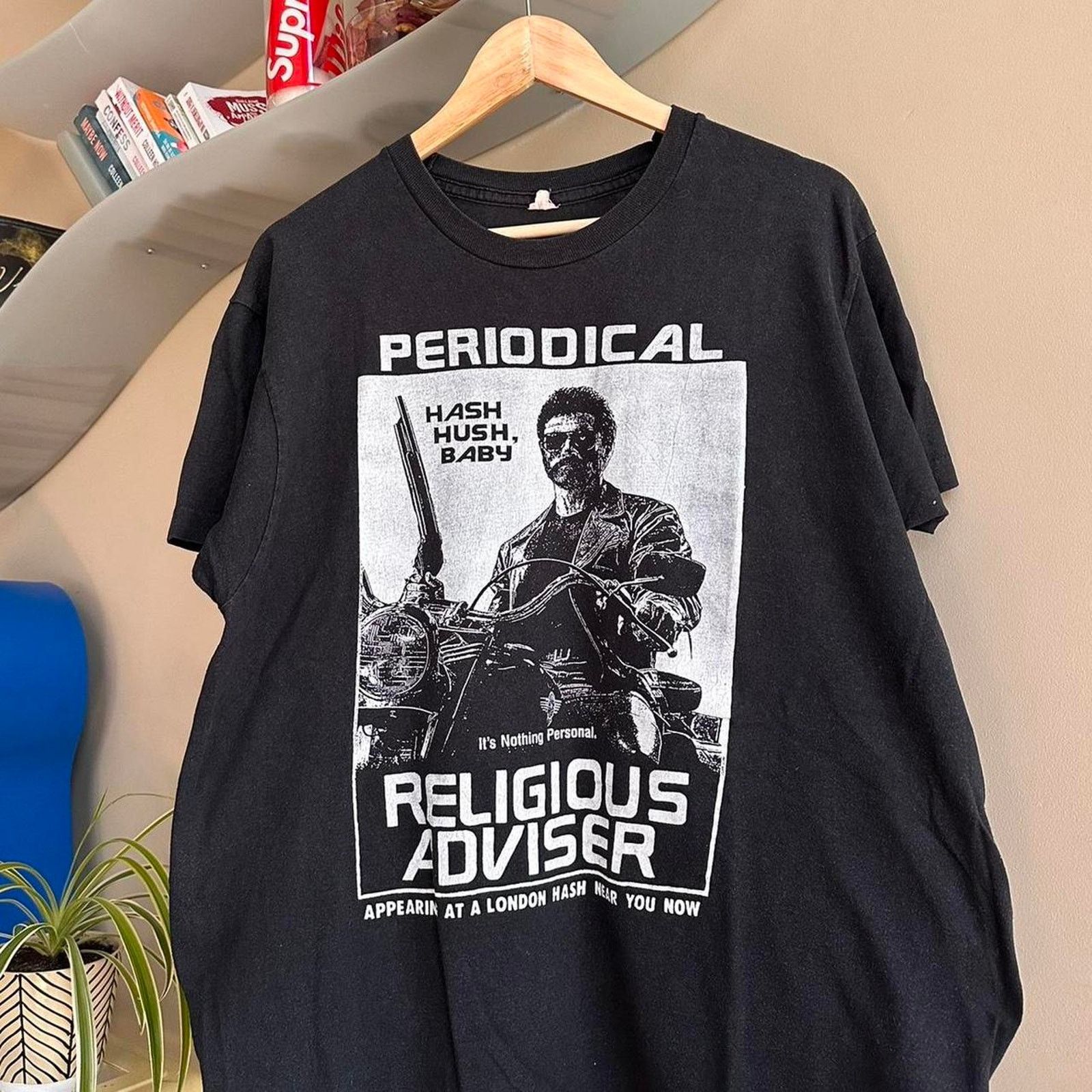 Vintage Vintage Religious Adviser Movie Promo Tee Size L Size US L / EU 52-54 / 3 - 2 Thumbnail