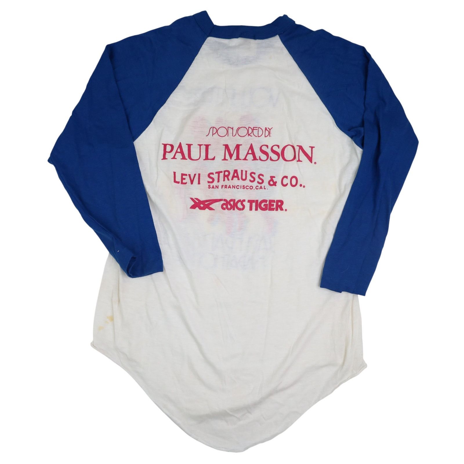 Levi's × Vintage VTG 1984 Levis San Francisco Marathon Volunteer Baseball Tee Size US M / EU 48-50 / 2 - 10 Thumbnail