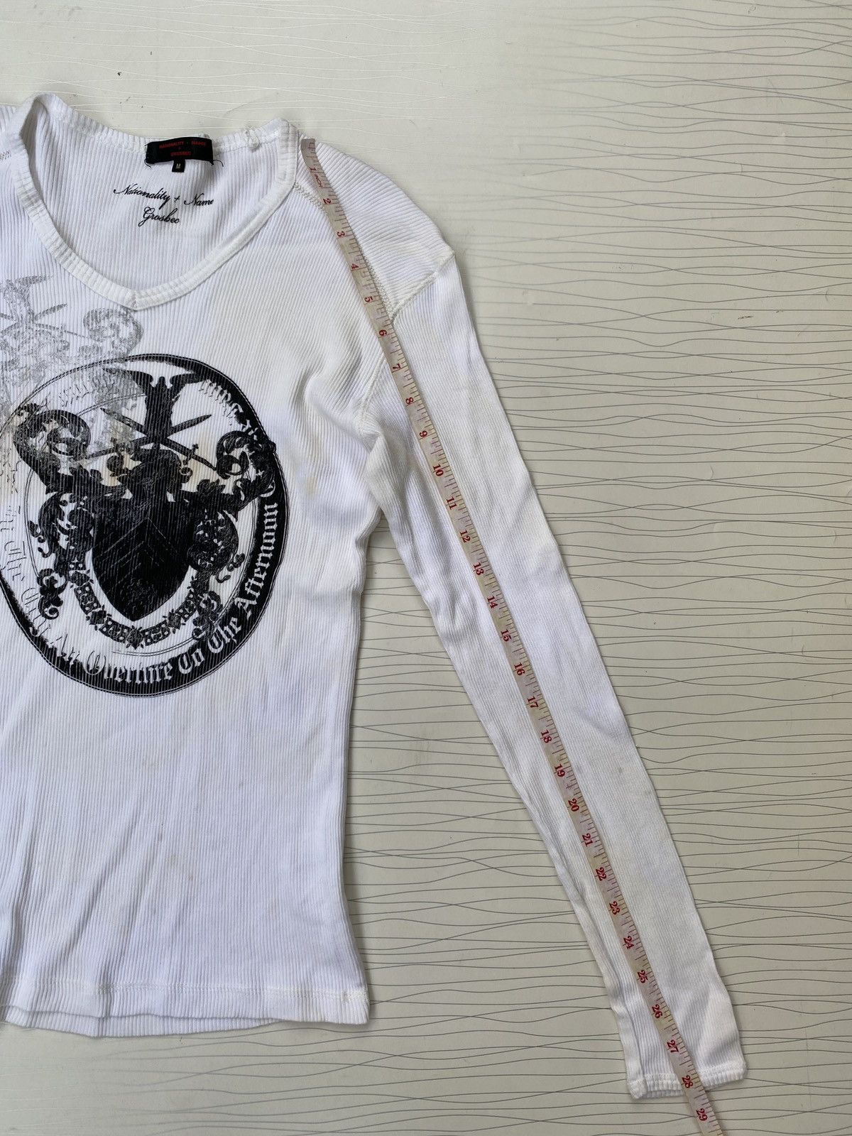 If Six Was Nine Nationality+Name Grosbec Longsleeve Tee Size US M / EU 48-50 / 2 - 7 Thumbnail
