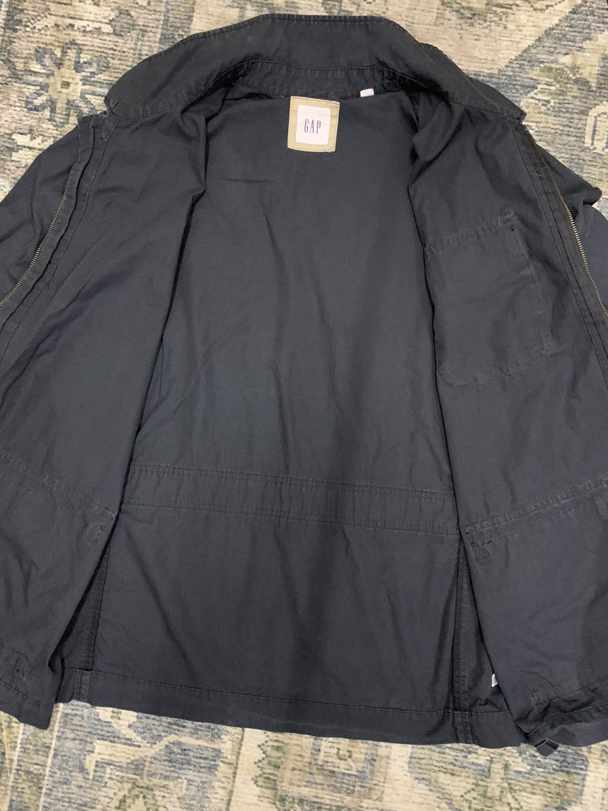 Gap GAP Parka Ripstop Sun Faded Military Shirt Moonless Night Size US XXL / EU 58 / 5 - 8 Thumbnail