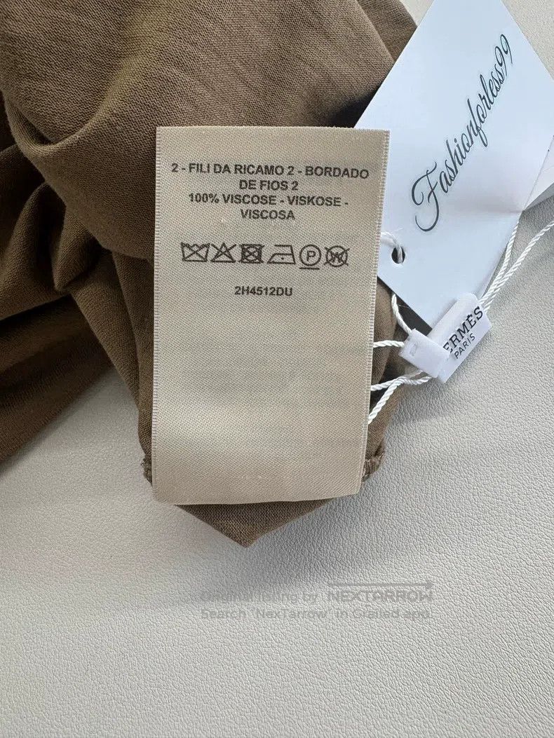 Hermes Hermes Embroidered pocket dress Size XXS / US 00 / IT 34 - 4 Thumbnail