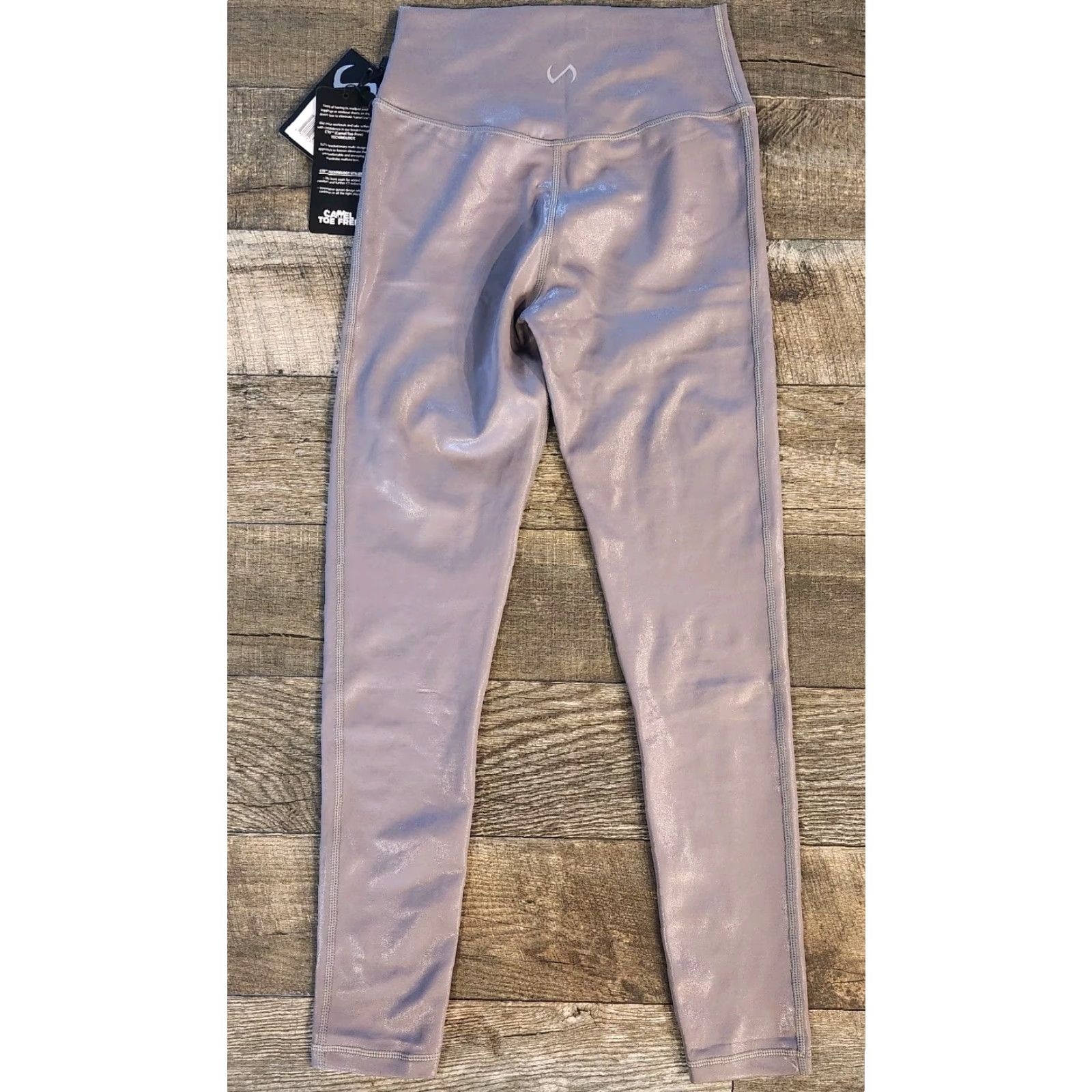 Vintage TLF Take Life Further Diamond 2.0 Leggings Womens Small Silver High Waisted New! Size 28" / US 6 / IT 42 - 5 Thumbnail