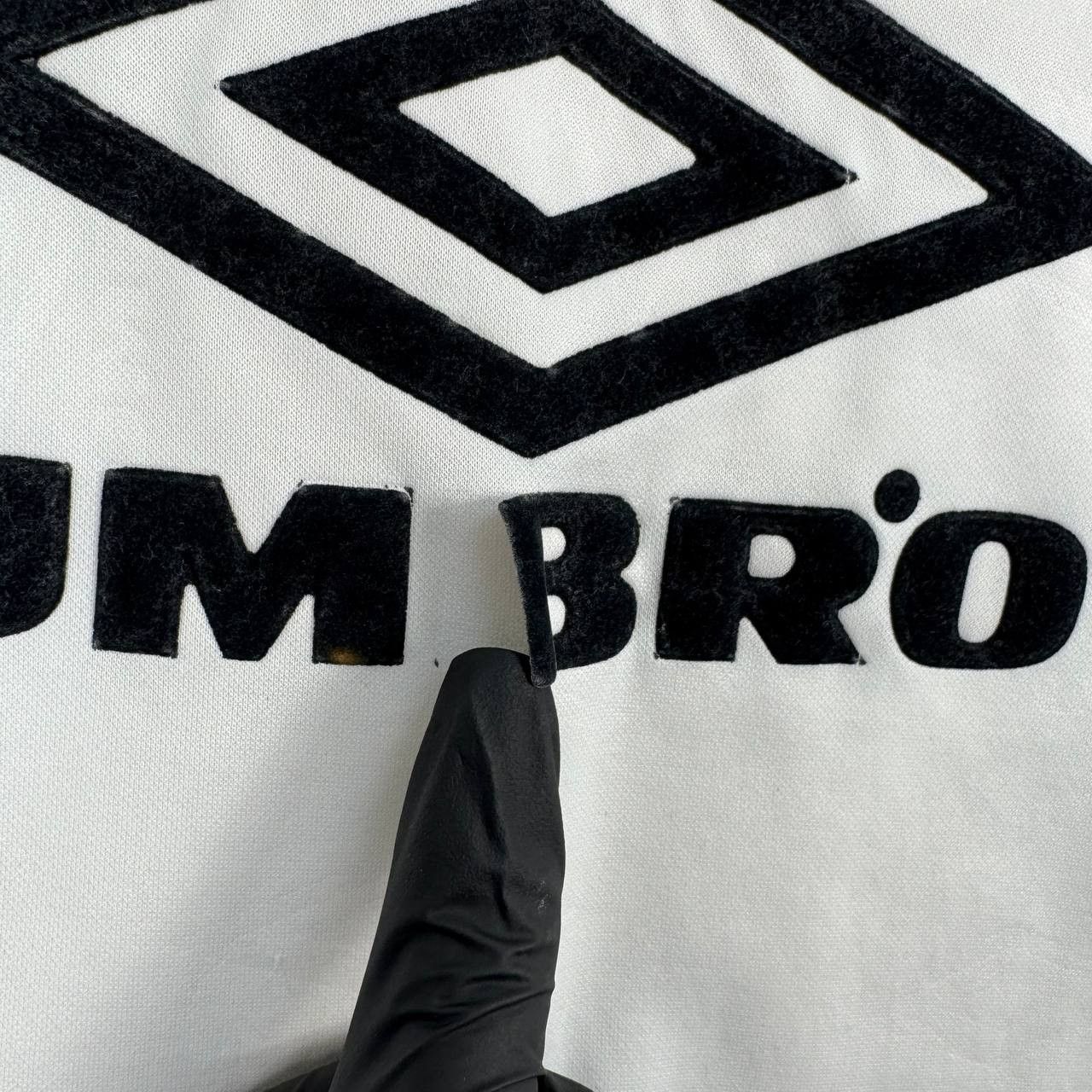 Umbro Umbro Logo Polo T-Shirt White Mens L Size US L / EU 52-54 / 3 - 3 Thumbnail