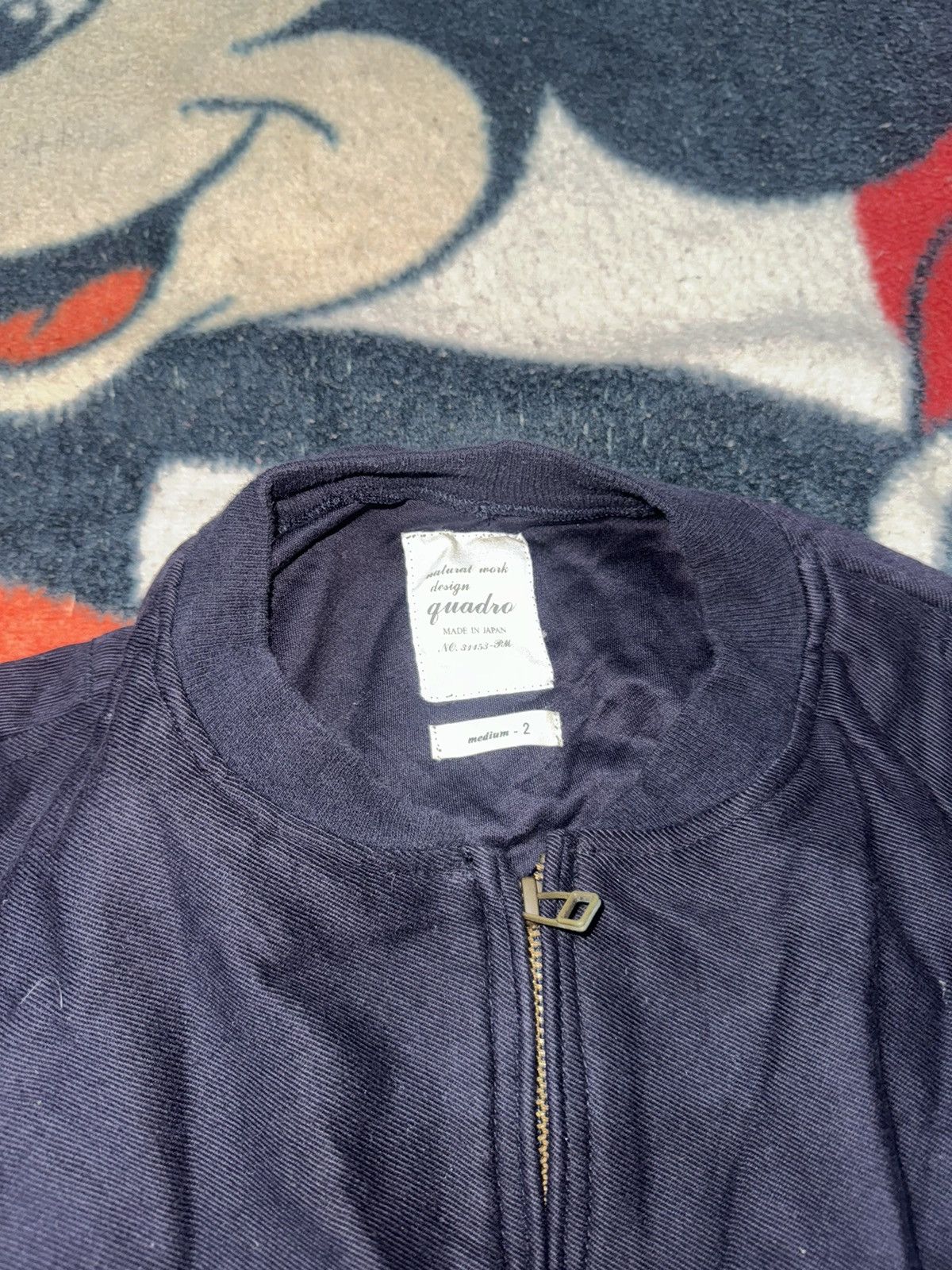 Japanese Brand QUADRO MILITARY STYLE JACKET Size US M / EU 48-50 / 2 - 2 Thumbnail