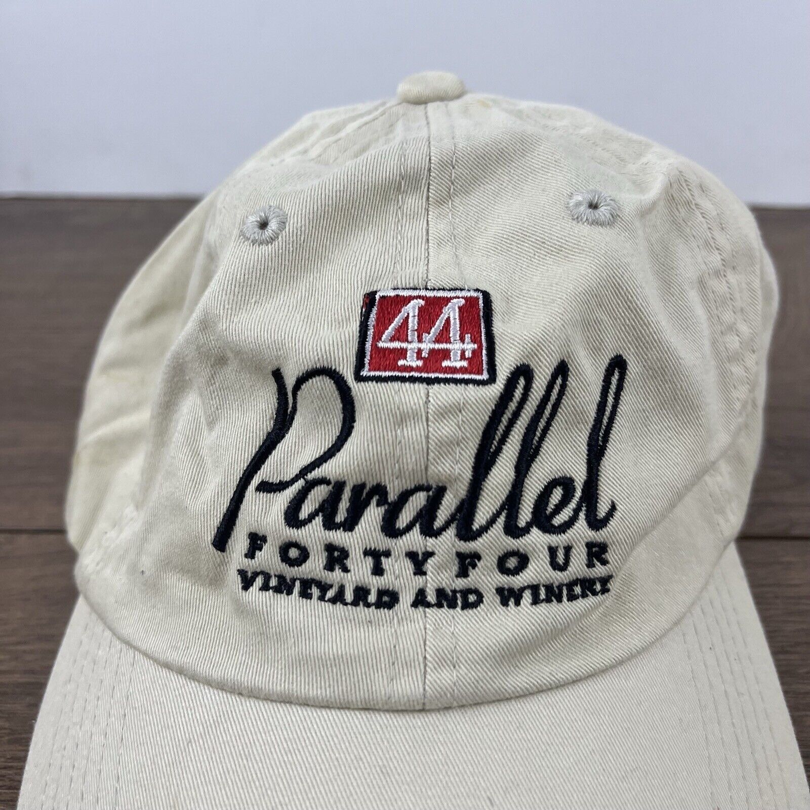 Other Parallel Forty Four Hat Vineyard 44 White Hat Adjustable Whi Size ONE SIZE - 8 Thumbnail