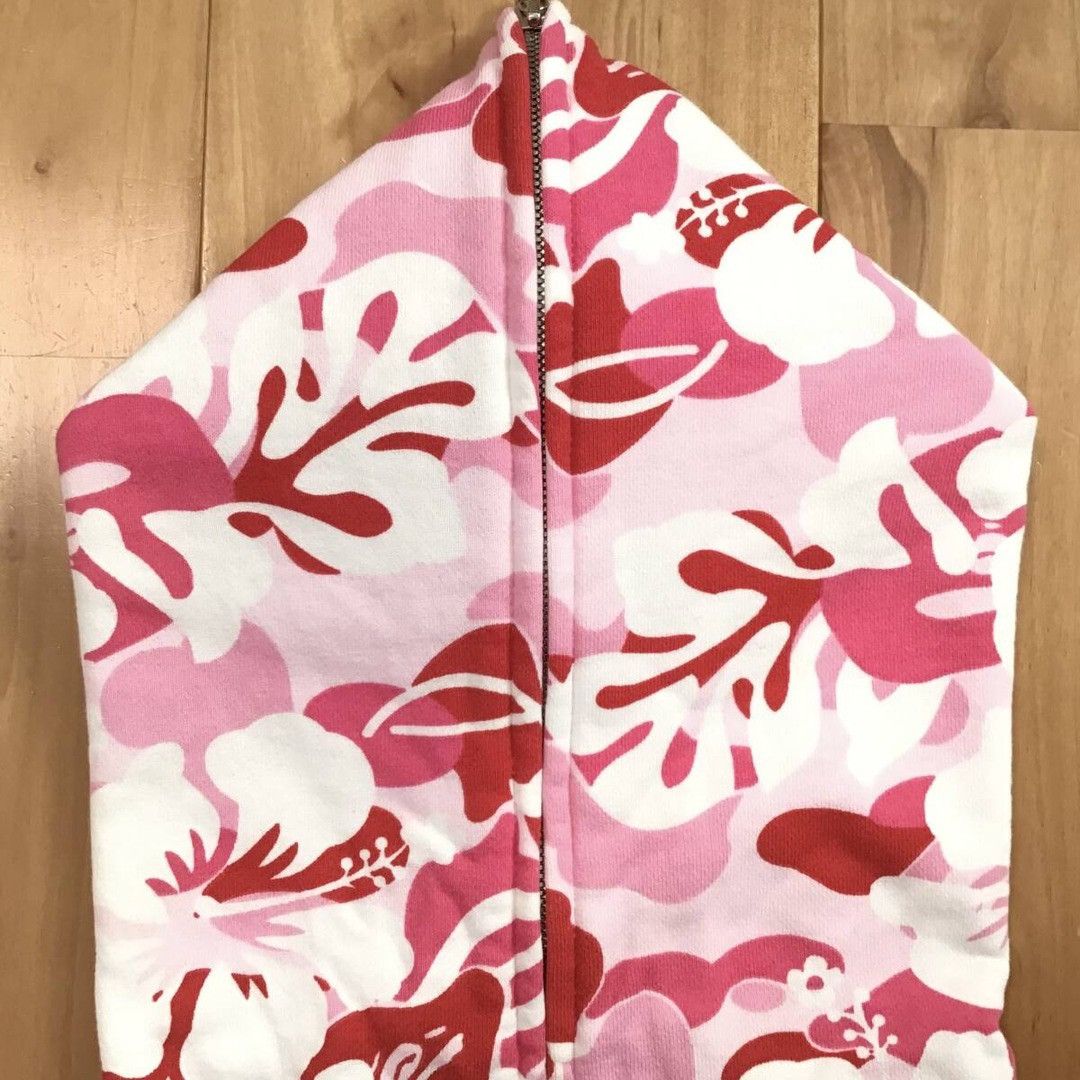 Bape BAPE Aloha camo full zip hoodie a bathing ape pink camo NIGO Size US S / EU 44-46 / 1 - 4 Thumbnail