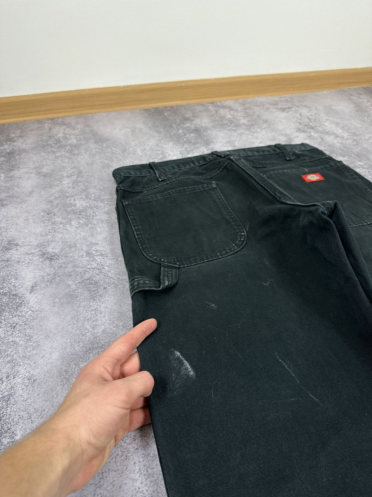 Dickies Vintage 90s Dickies Opium Faded Baggy Carpenter Work Pants Size US 36 / EU 52 - 7 Thumbnail