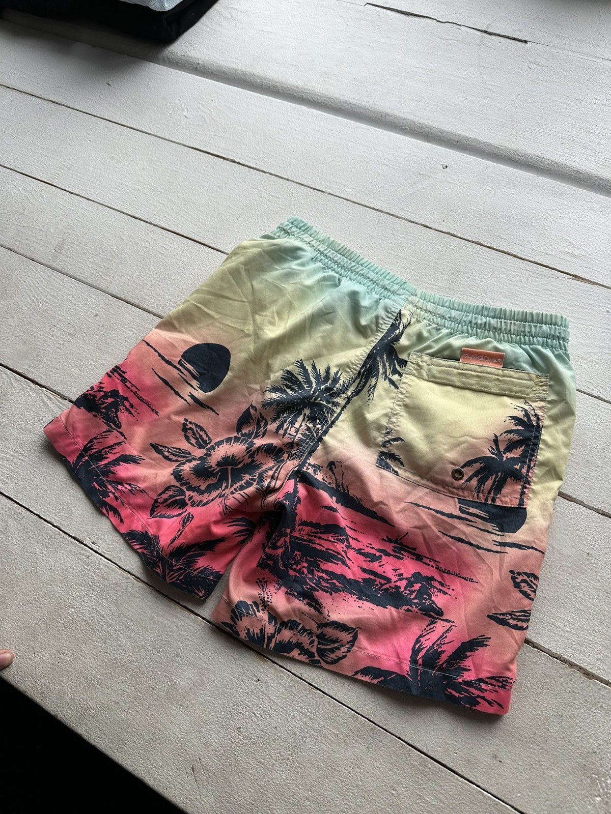 Quiksilver 🚨RARE BILLABONG BIG LOGO SWIM SHORTS Y2K SURF VINTAGE Size US 28 / EU 44 - 7 Thumbnail