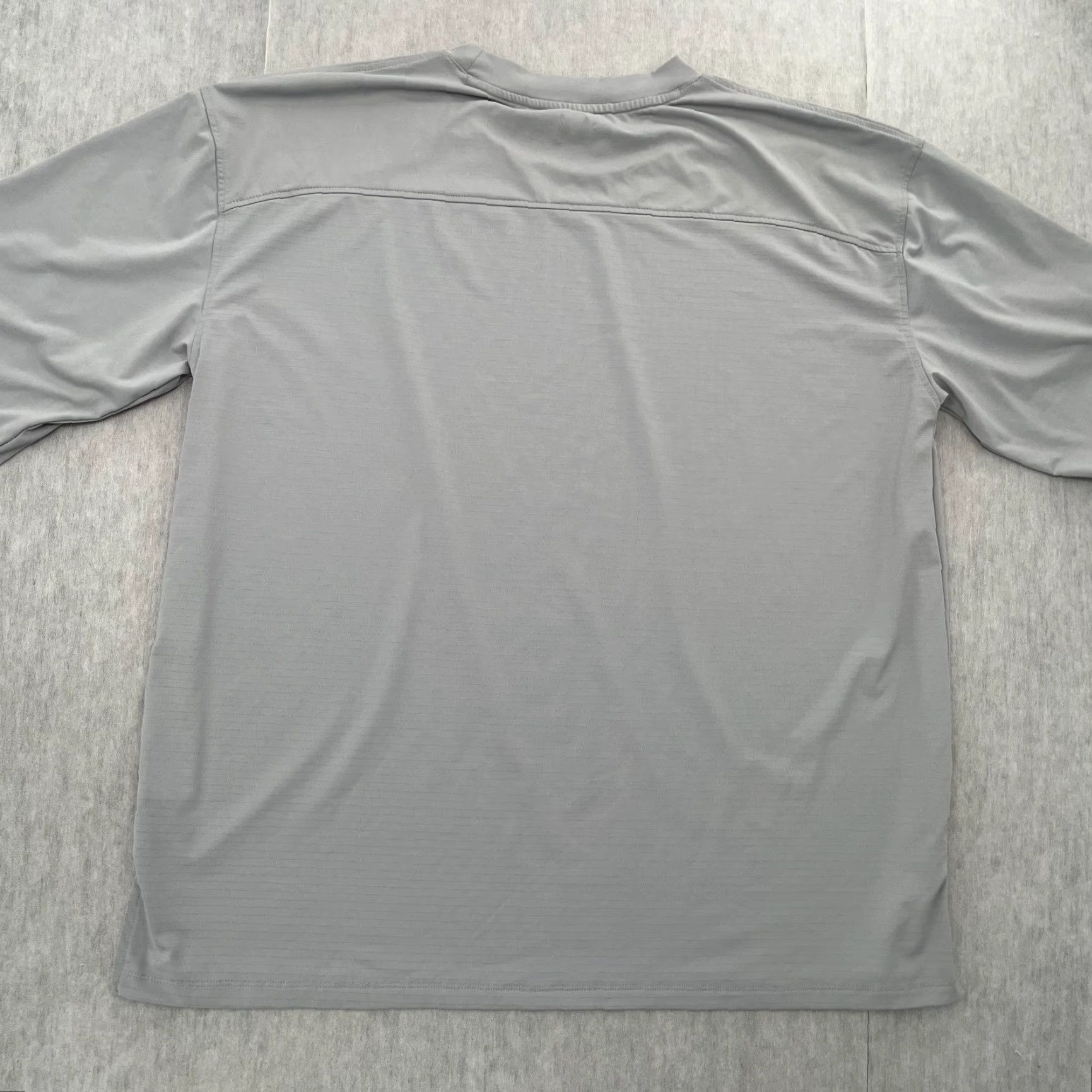 ASRV ASRV Shirt Adult Large Gray Tee Short Sleeve Crew Neck Logo Mens L Size US L / EU 52-54 / 3 - 5 Thumbnail