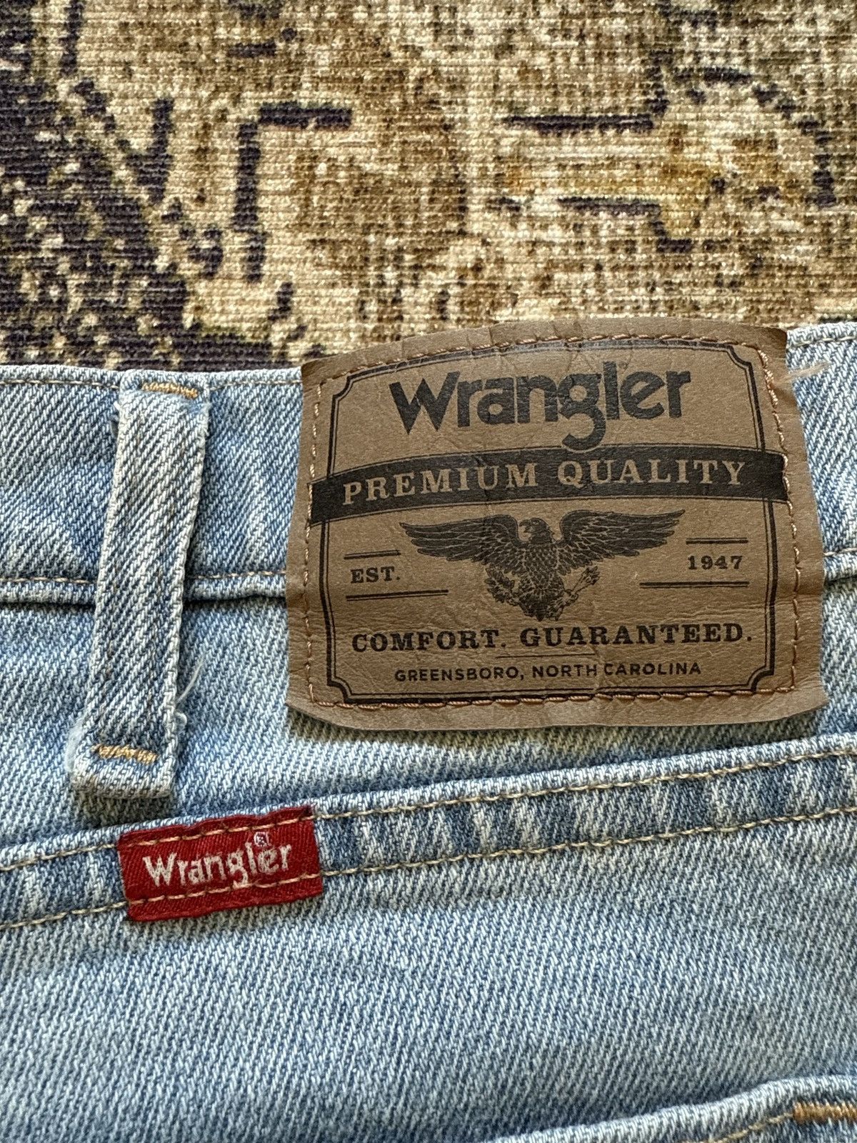 Wrangler Wrangler Denim Shorts Vintage Baggy Size US 34 / EU 50 - 2 Thumbnail