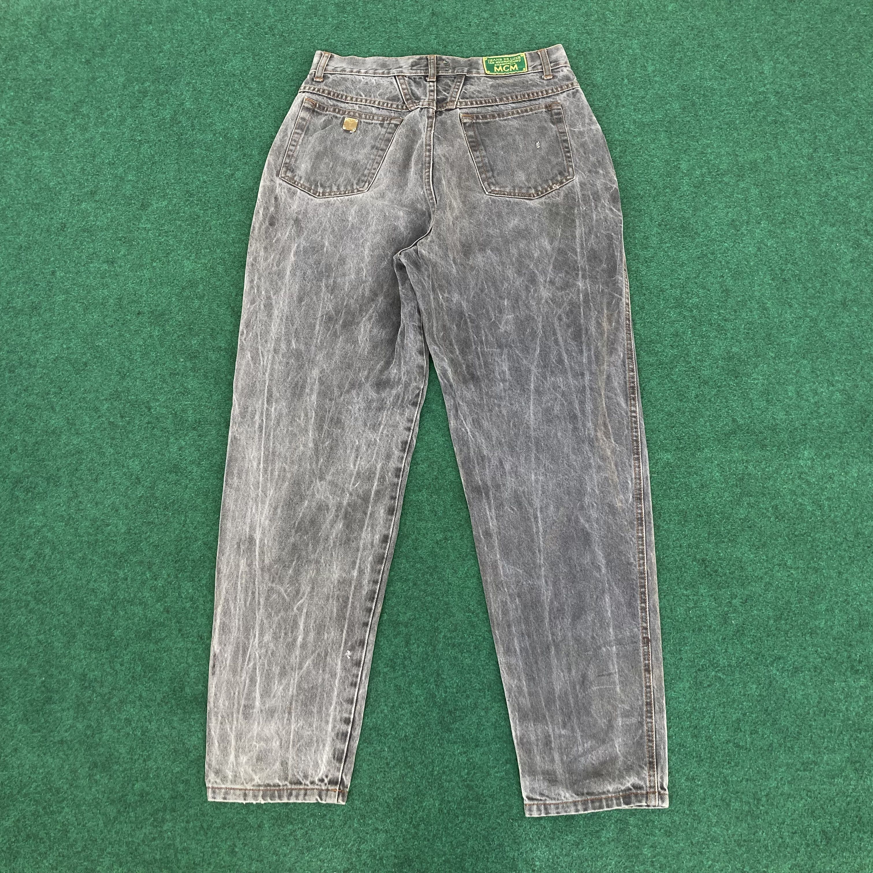 MCM × Vintage Vtg MCM Legere Monogram Jeans Size 29" - 17 Thumbnail