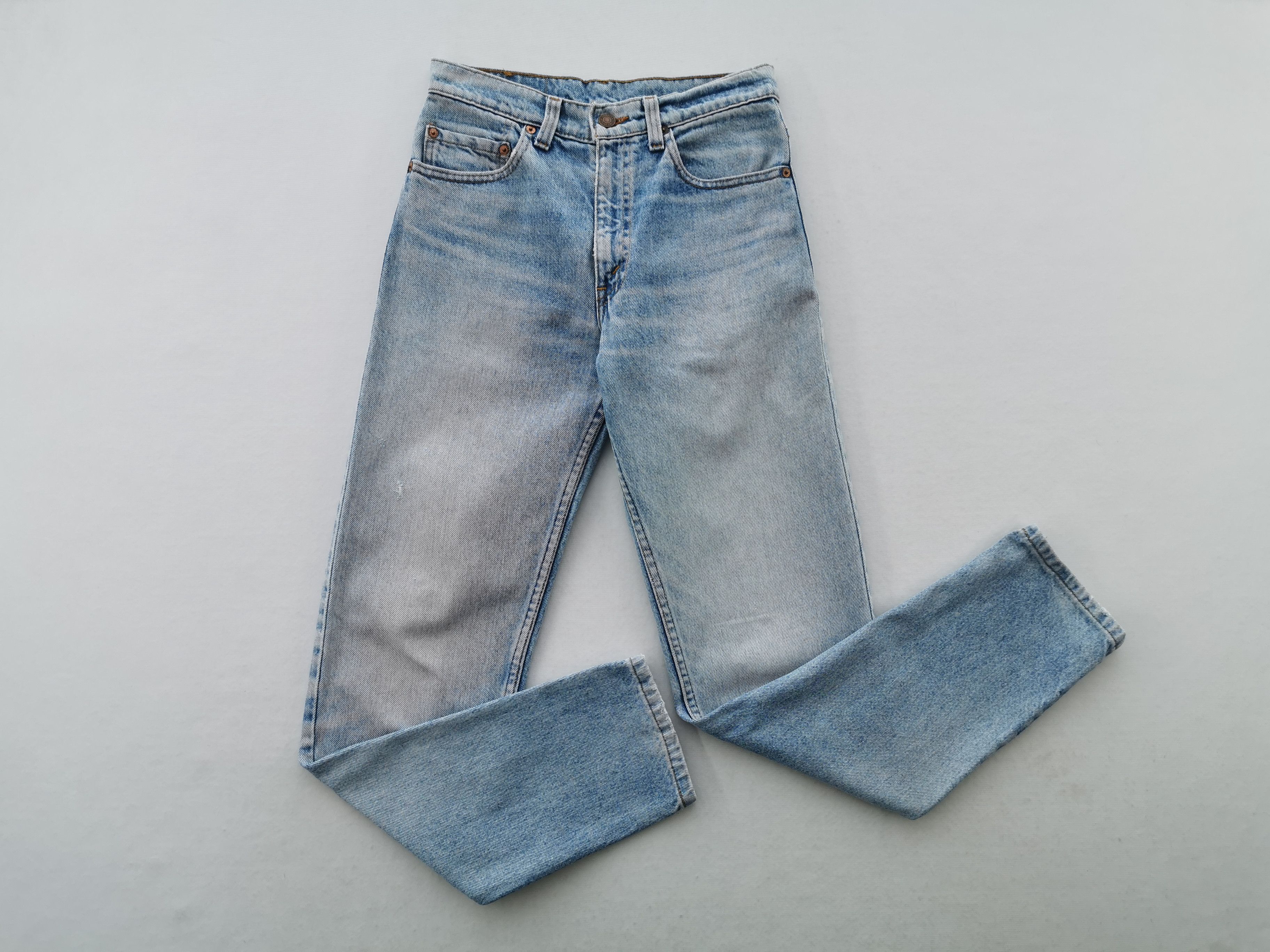 Levi's Distressed Vintage 90s Levis Lot 525 Denim Made In USA Size US 28 / EU 44 - 4 Thumbnail