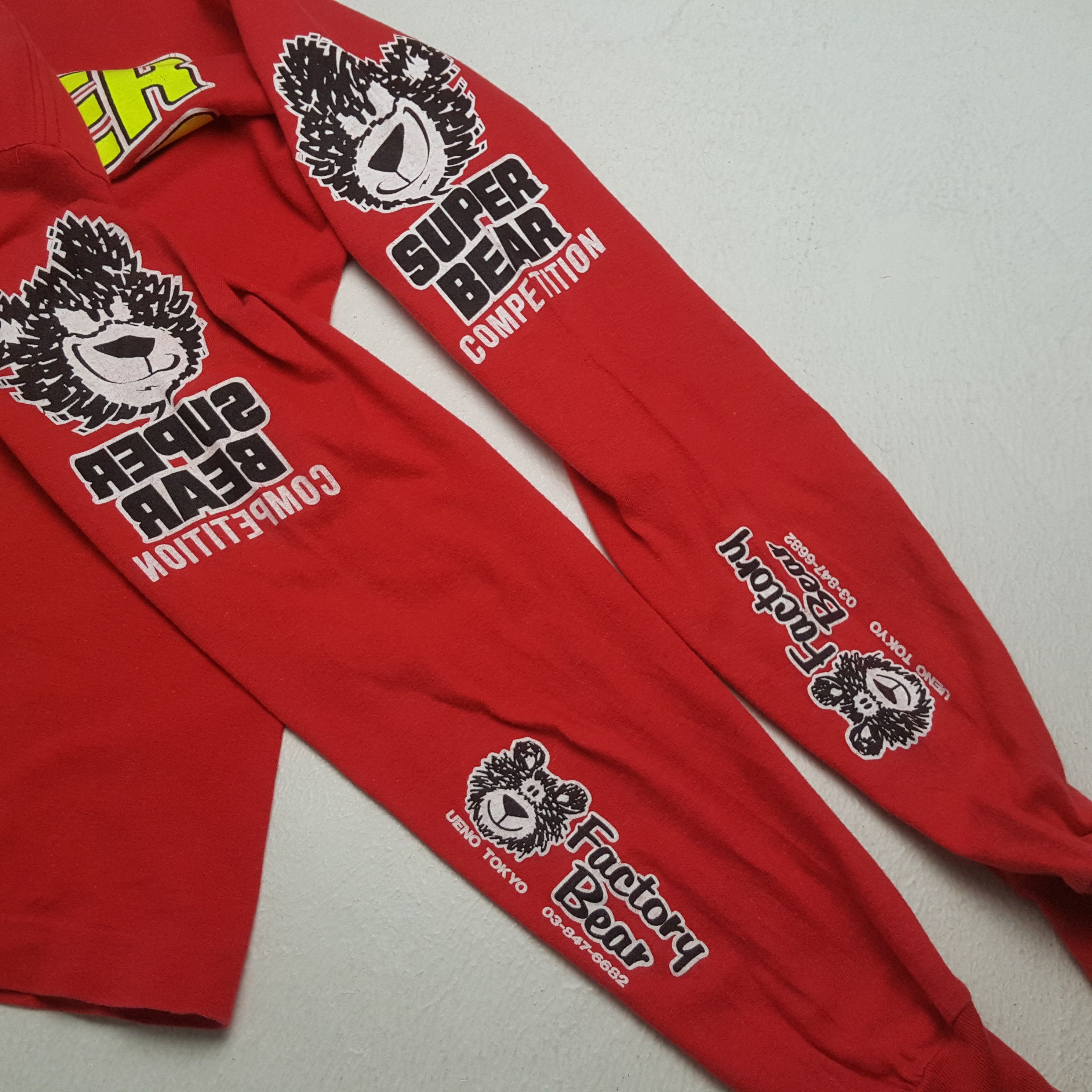 Other Vintage SUPER BEAR COMPETITION Racing T-shirt 31 Size US M / EU 48-50 / 2 - 7 Thumbnail