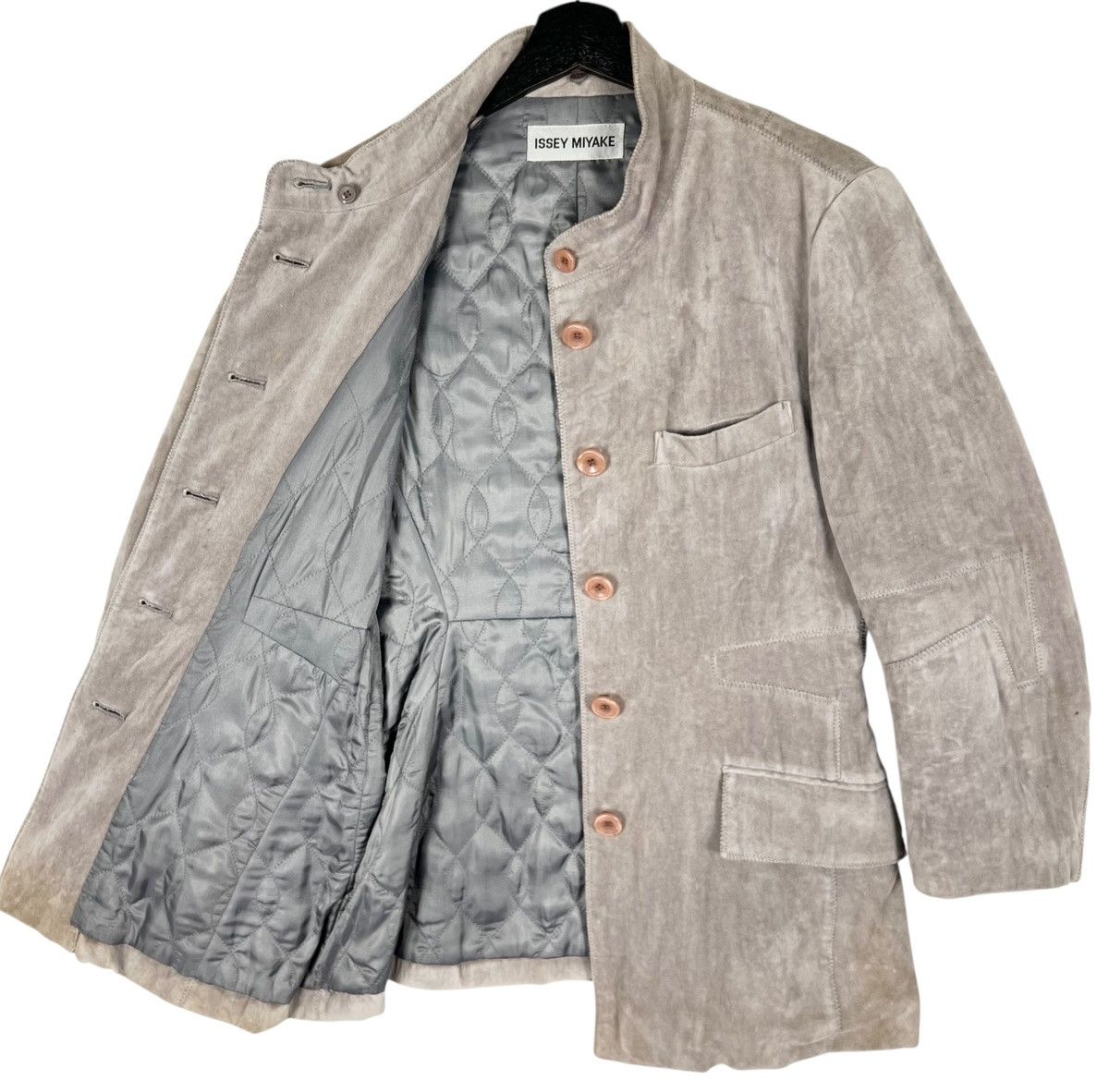 Issey Miyake Issey Miyake Women Velvet Blazer Jacket Size M / US 6-8 / IT 42-44 - 8 Thumbnail