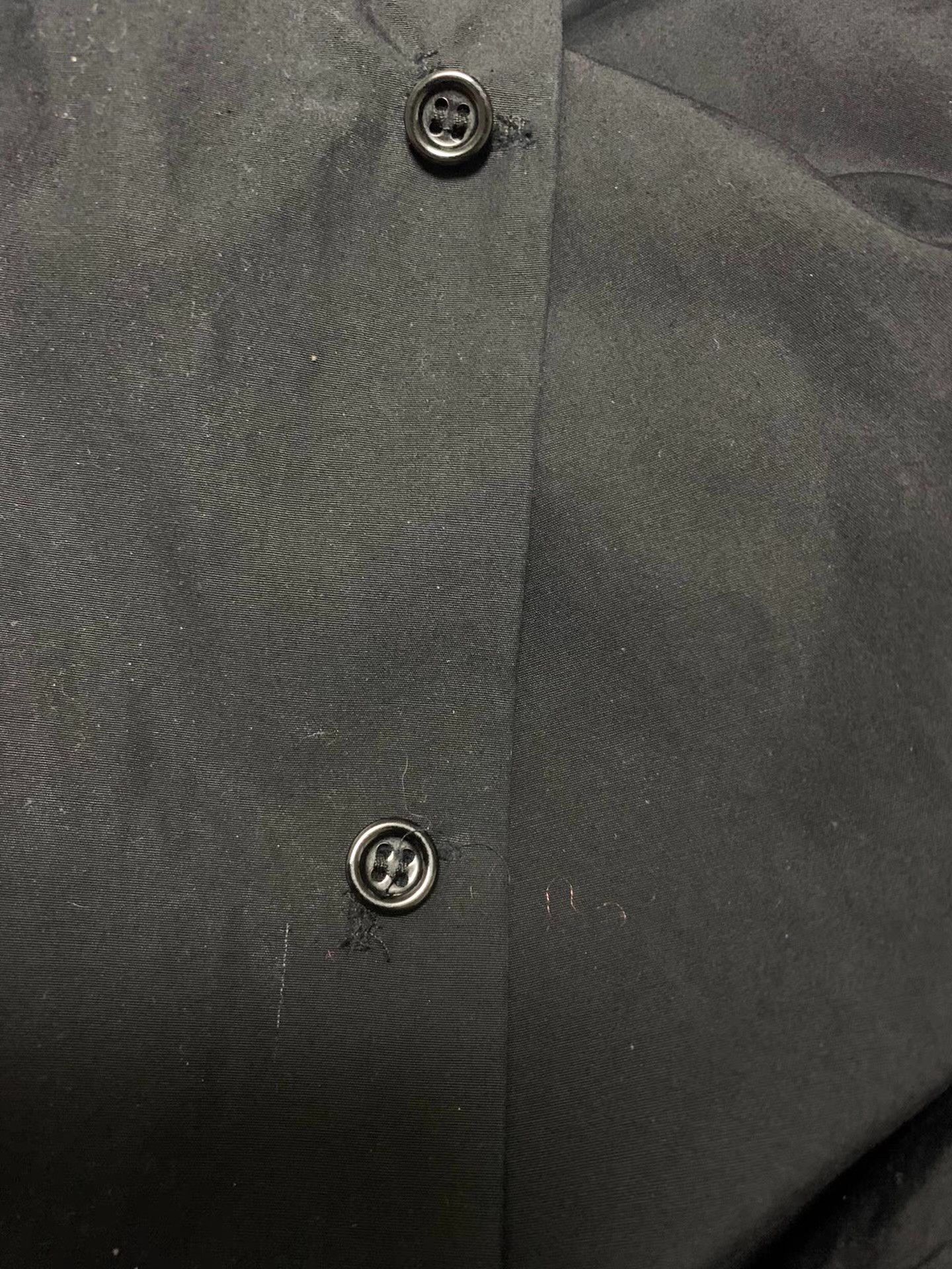 Dior Dior Homme 13SS Black Woven Collar Shirt Q12 Size US L / EU 52-54 / 3 - 2 Thumbnail