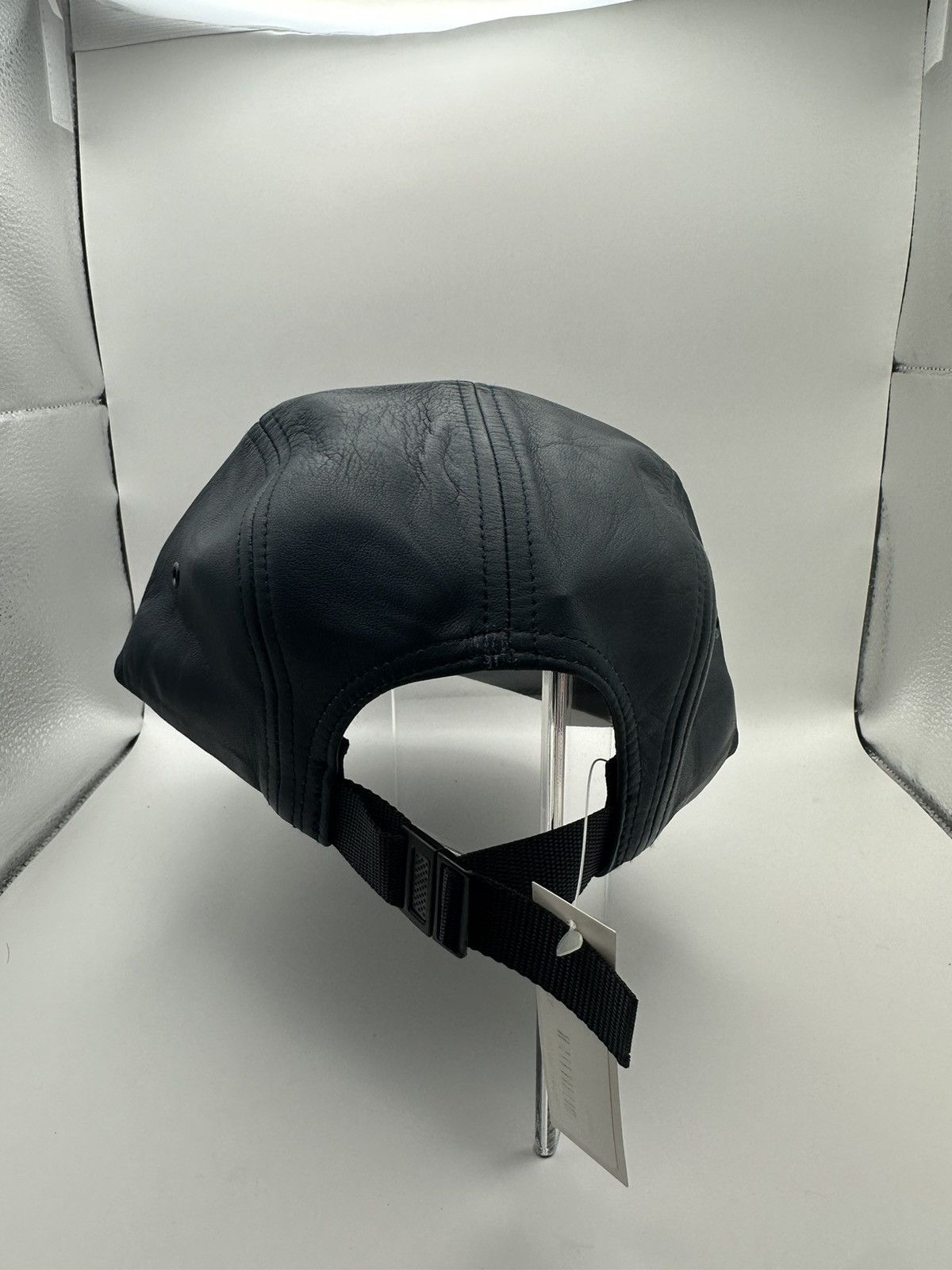 Supreme Supreme Leather Camp Cap Size ONE SIZE - 3 Thumbnail