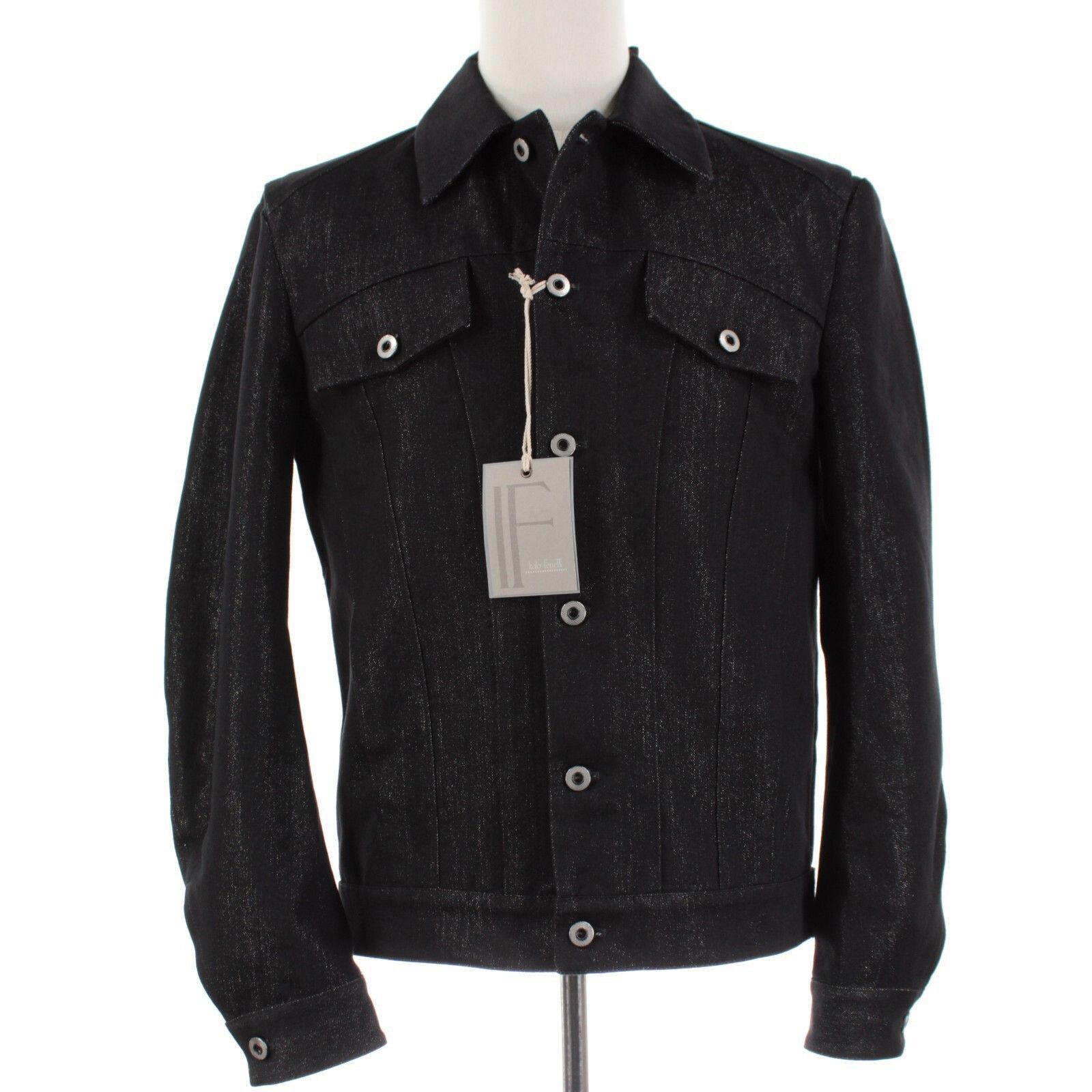 Other Italo Ferretti Jacket Size M US In Black Cotton Blend Size US M / EU 48-50 / 2 - 1 Thumbnail
