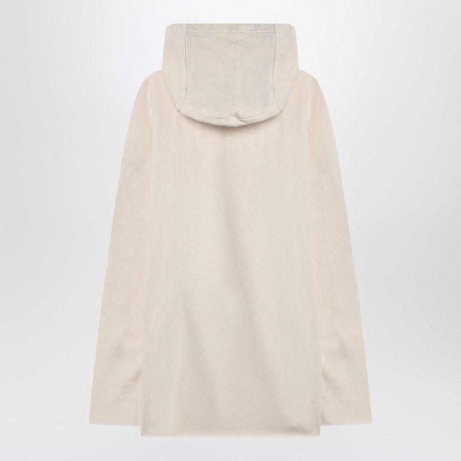 Rick Owens Drkshdw o1d2blof0226 Oversized Sweatshirt in Ivory Size US S / EU 44-46 / 1 - 2 Thumbnail
