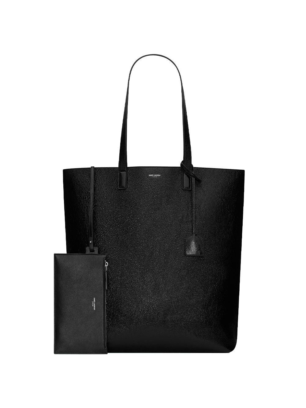 Saint Laurent Paris o1b1hav111025 Size: OS/ Bold Shopping Bag in Black Size ONE SIZE - 2 Thumbnail