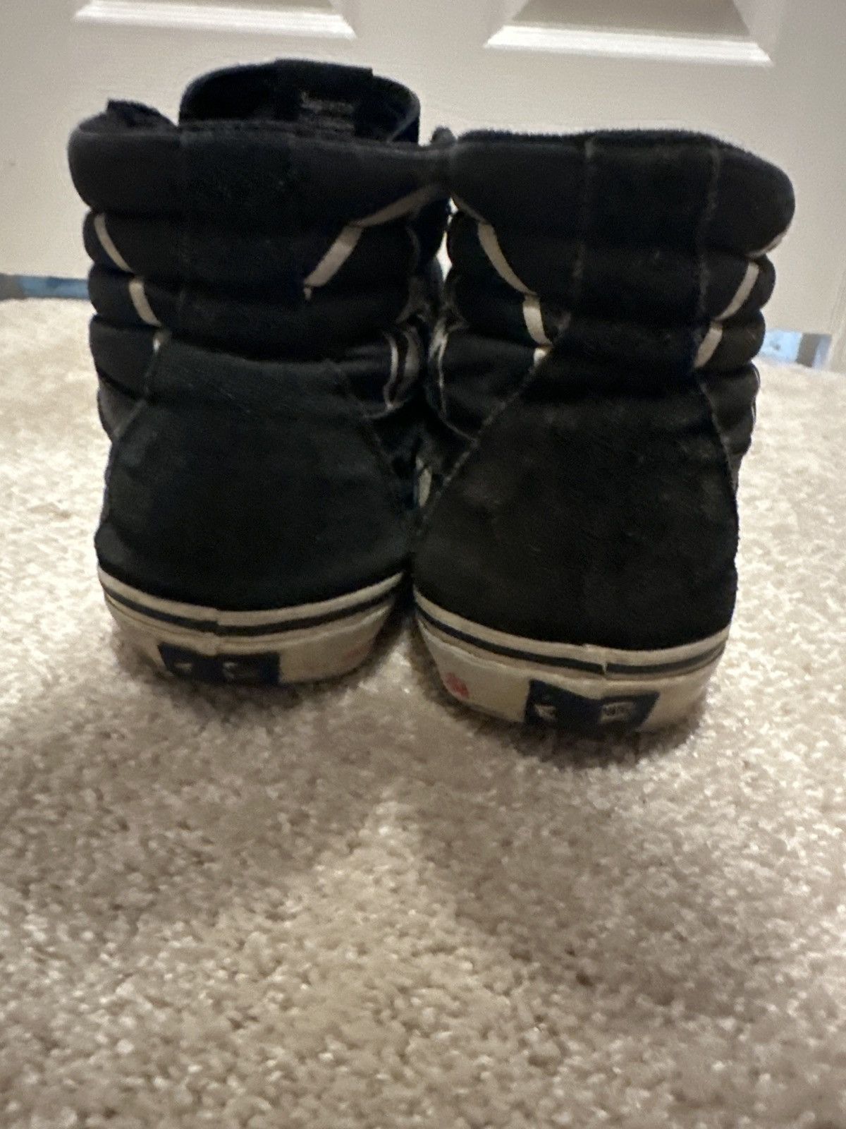 Supreme × Vans Vans x Supreme x Public Enemy Sk8-Hi Black White Size US 10.5 / EU 43-44 - 3 Thumbnail