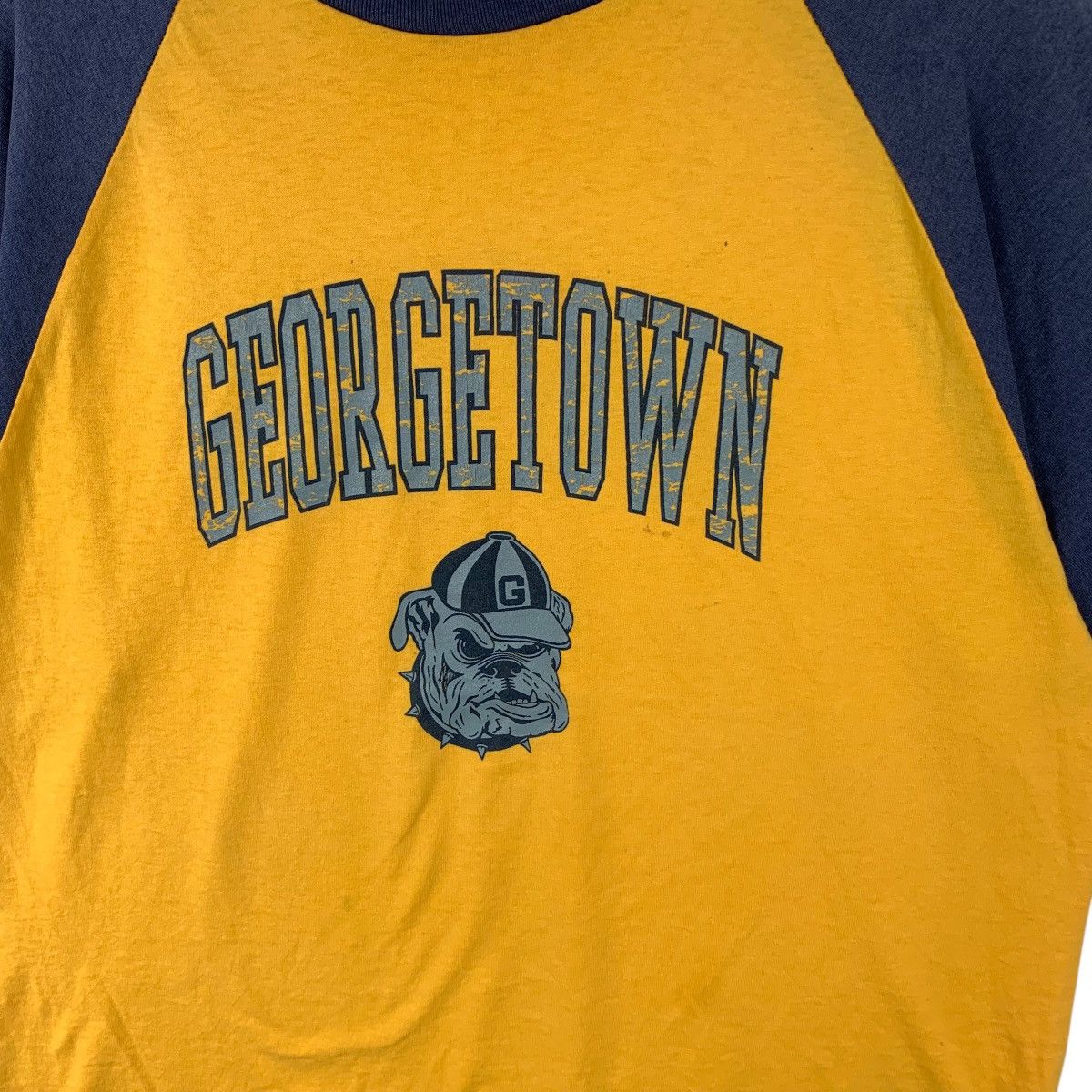 Vintage Vintage GEORGETOWN HOYAS BASKETBALL NCAA Tee Shirt Top Size US L / EU 52-54 / 3 - 4 Thumbnail