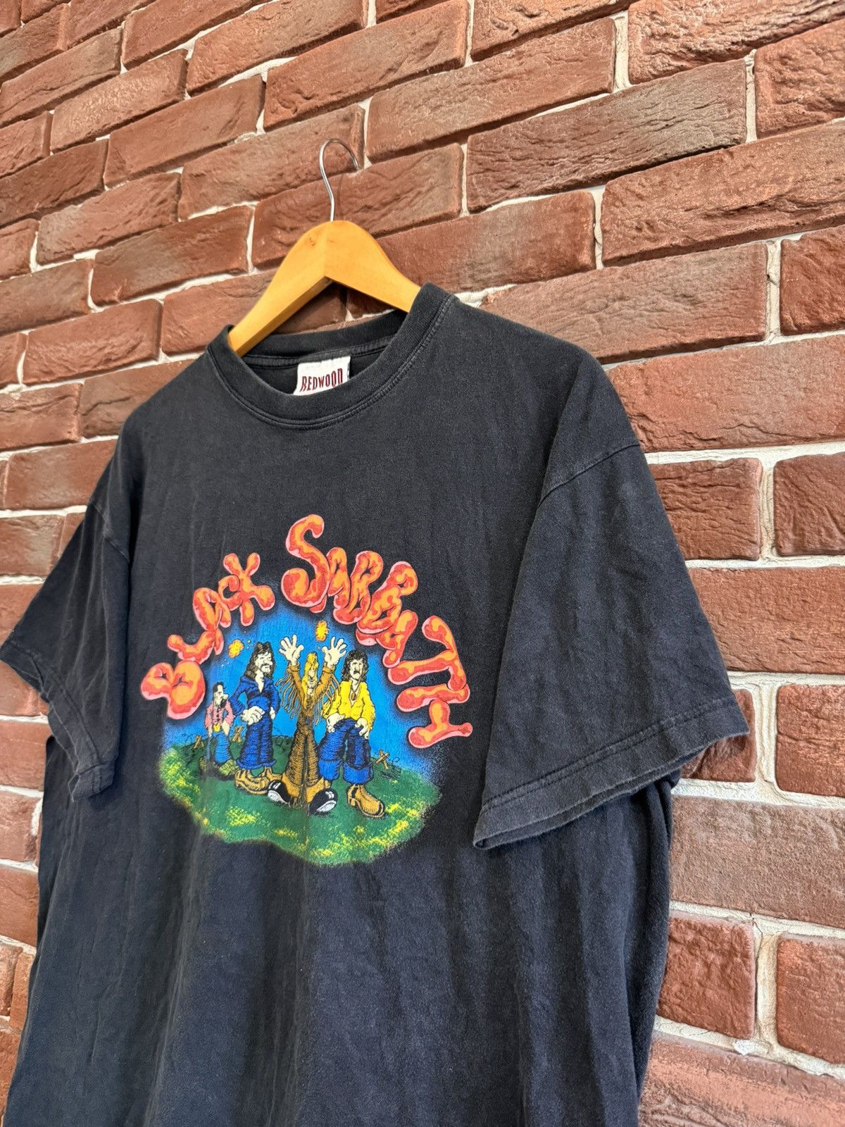 Band Tees Rare Vintage 90s Black Sabbath Ten Year War Metal Tshirt L Size US L / EU 52-54 / 3 - 4 Thumbnail