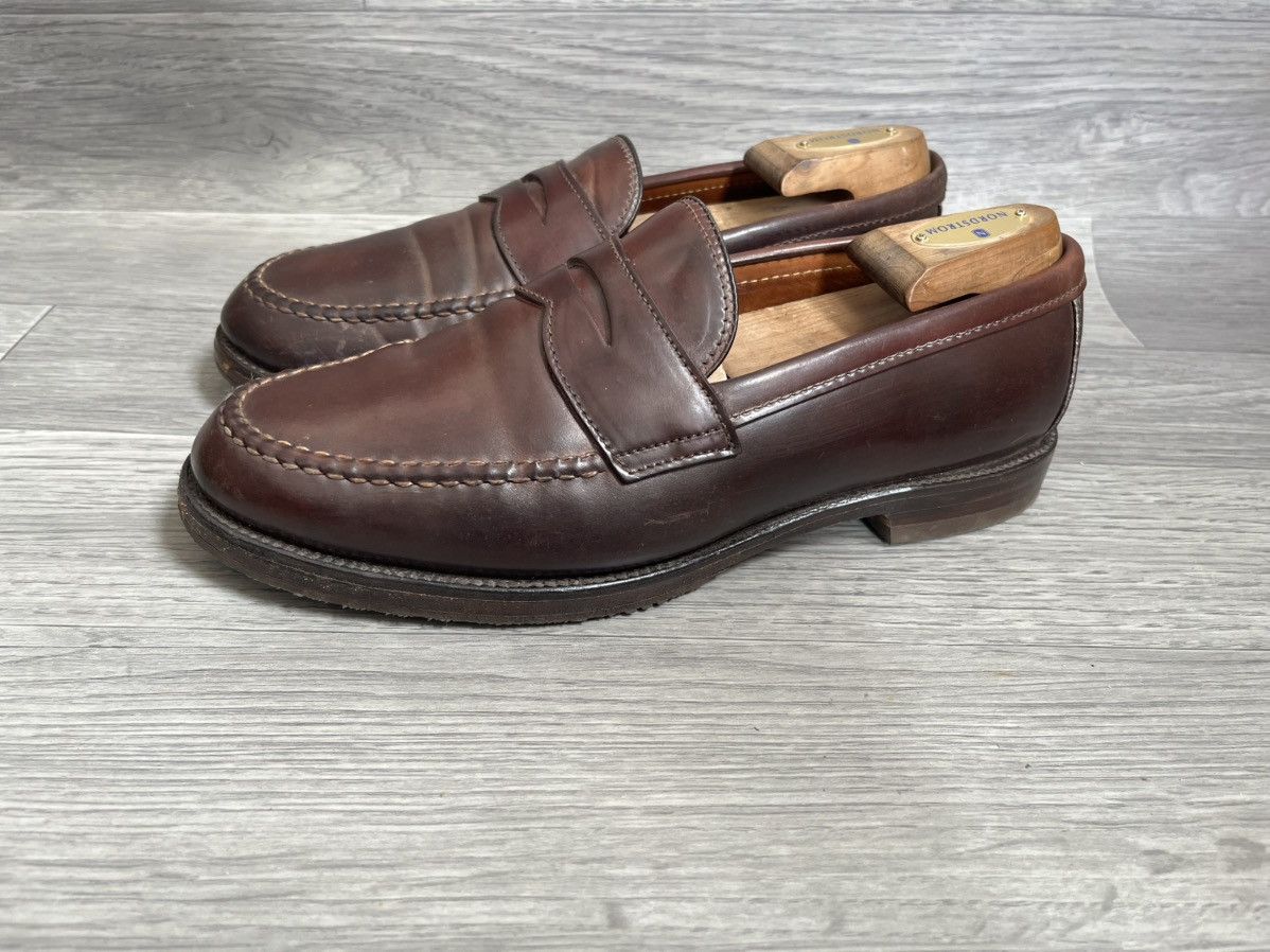 Alden Alden shell cordovan penny loafers Size US 8.5 / EU 41-42 - 4 Thumbnail