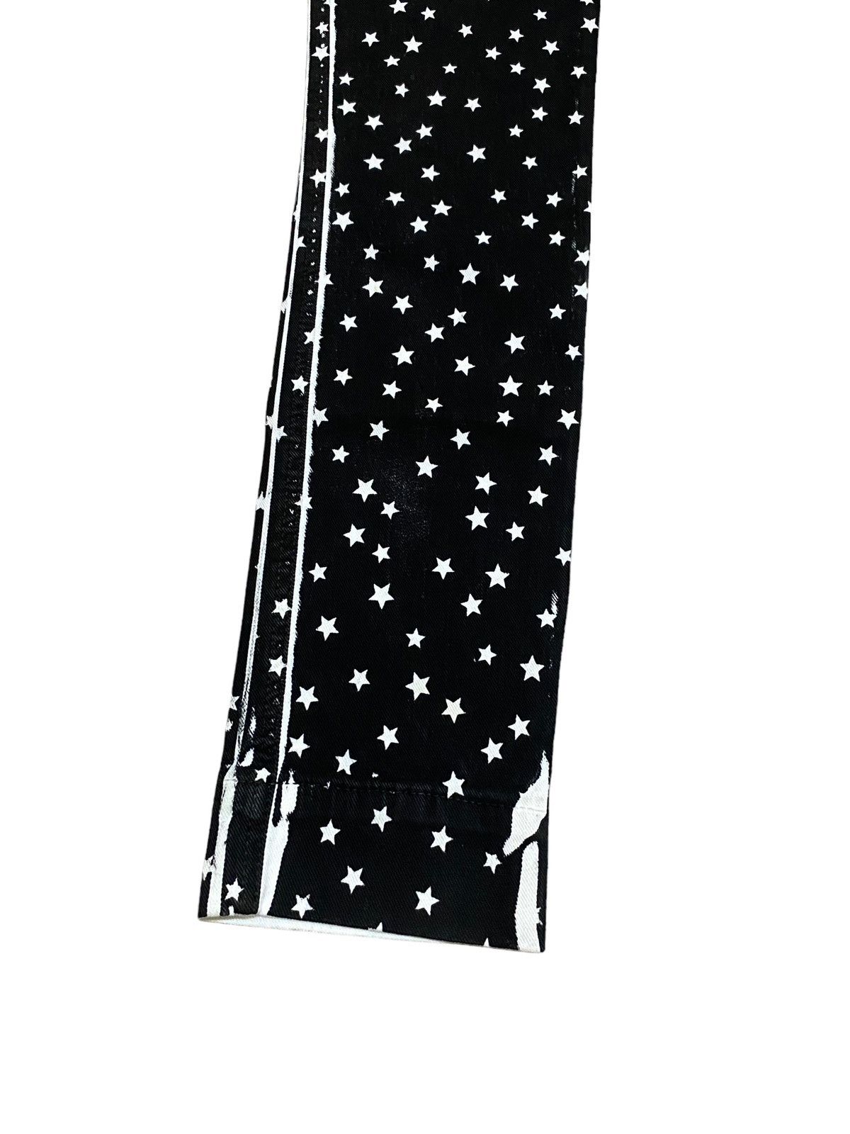14th Addiction Very Rare Vintage Dolce & Gabbana Star Overprint Pants 2000s Size US 28 / EU 44 - 8 Thumbnail