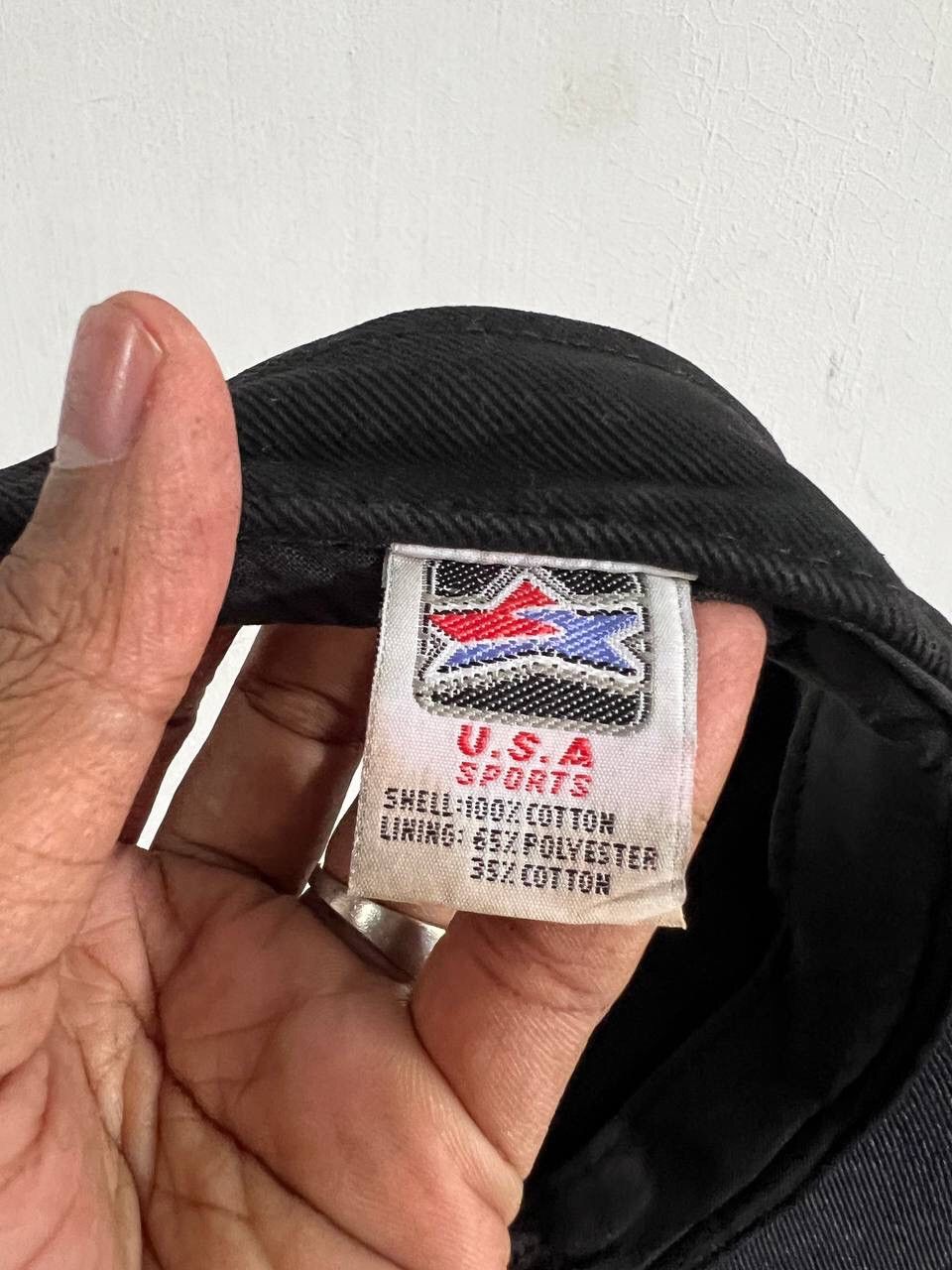 Vintage Plain Black Vintage Visor Hat Size ONE SIZE - 16 Thumbnail