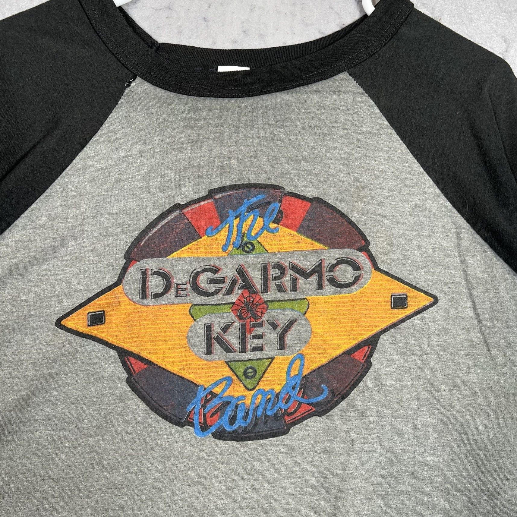 Vintage VINTAGE The Degarmo & Key Band Gray 3/4 Sleeve T-Shirt Adult Large Mens Size US L / EU 52-54 / 3 - 5 Thumbnail