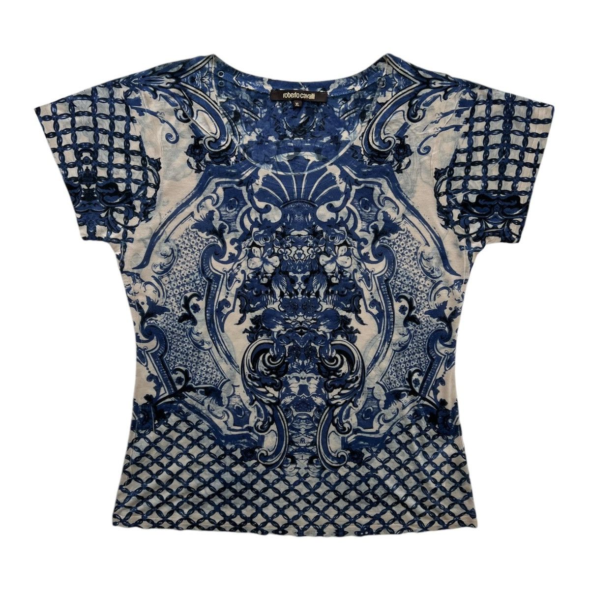 Just Cavalli × Roberto Cavalli R0BERTO CAVALLI PRINTED ART SS2017 Size XL / US 12-14 / IT 48-50 - 1 Thumbnail