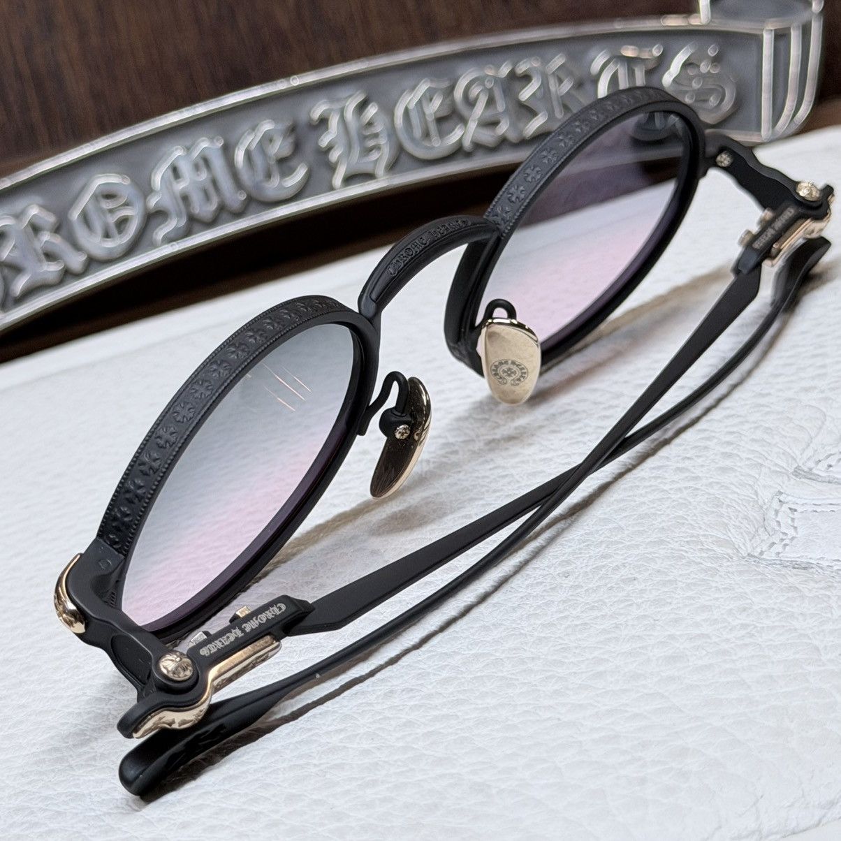 Chrome Hearts Chrome Hearts Honey Dipped 1/1 Sunglasses Size ONE SIZE - 11 Thumbnail