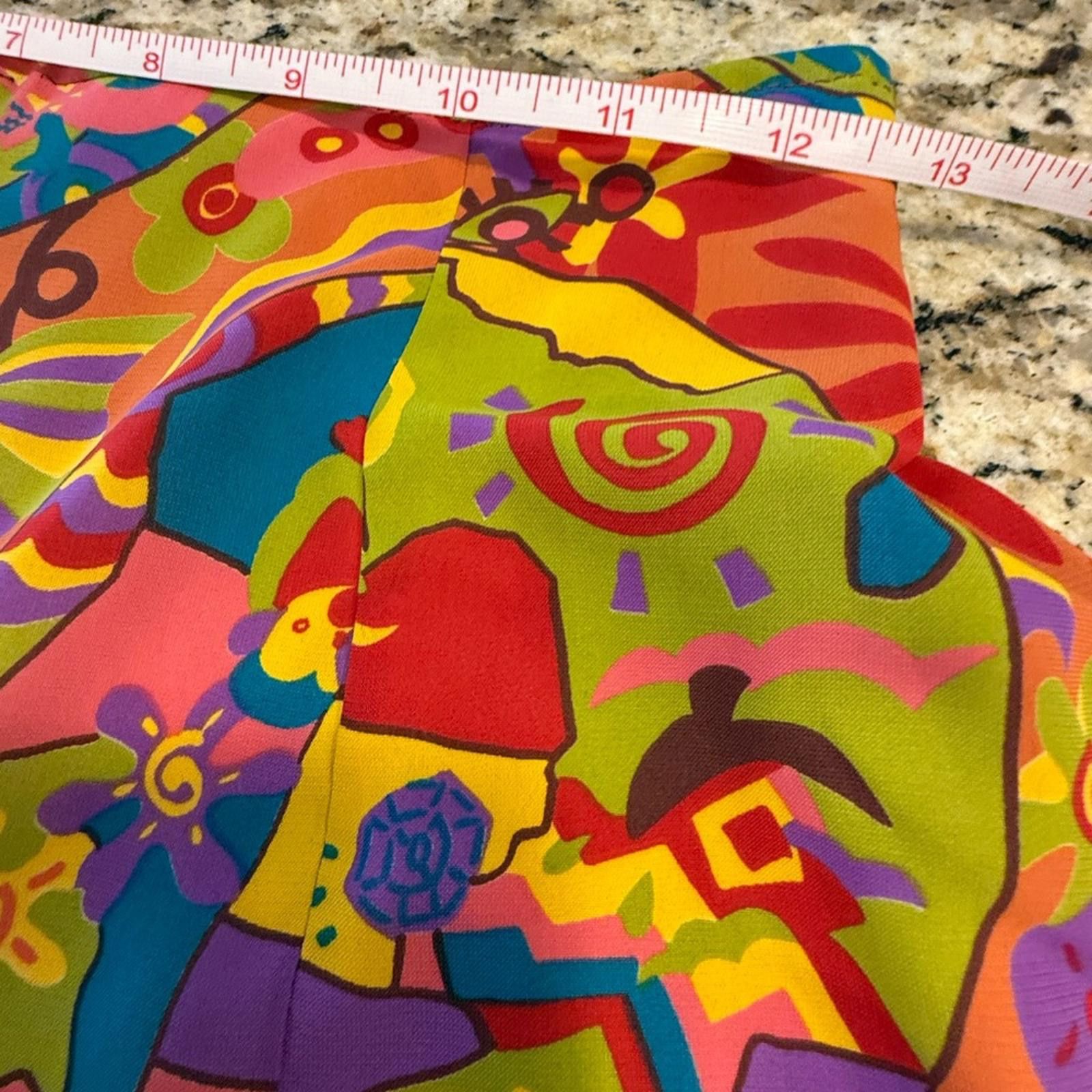 Other Bermuda shorts boho eclectic colorful retro 80s SZ 24” waist Size 24" / US 00 / IT 34 - 4 Thumbnail
