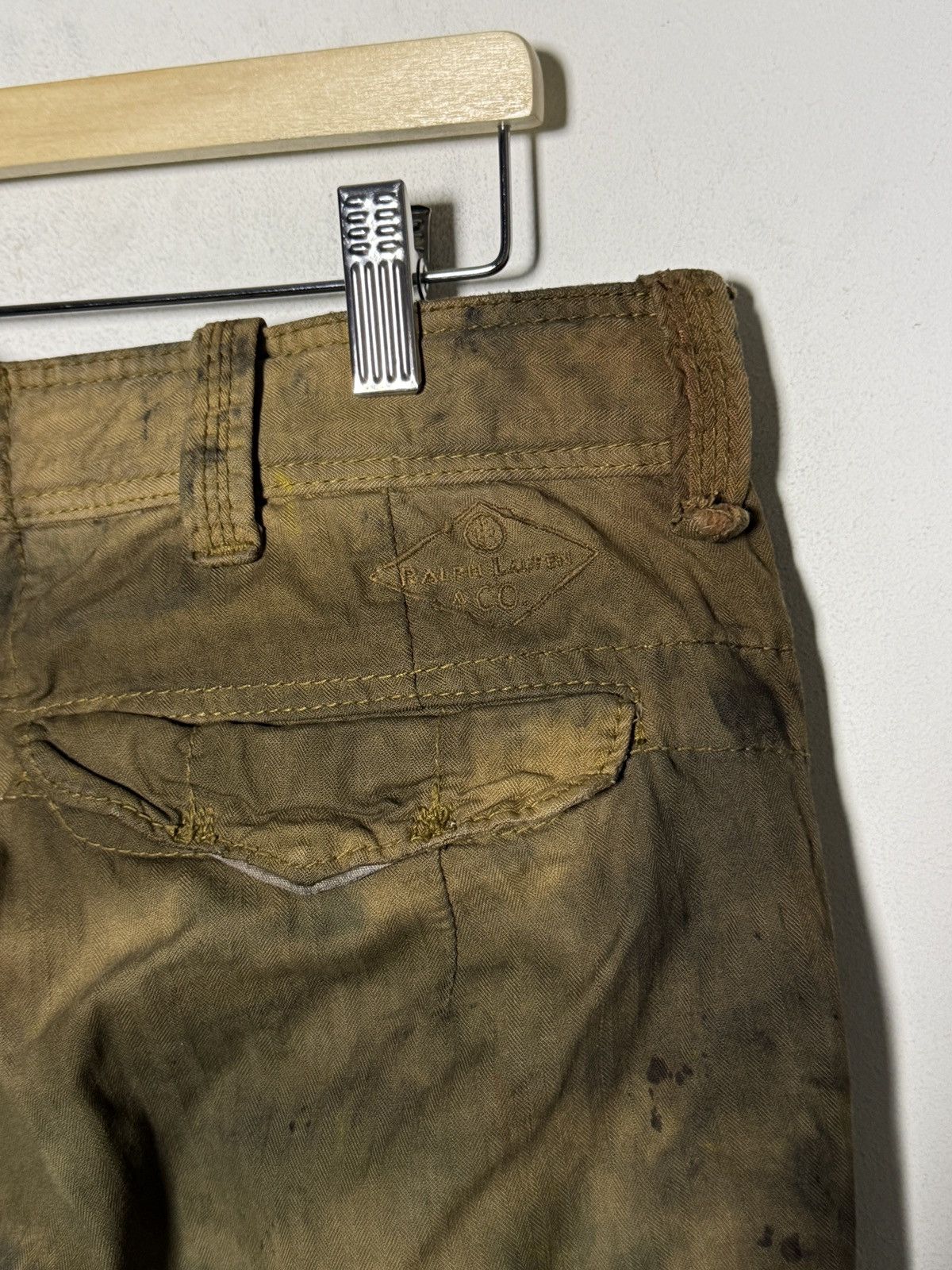 Polo Ralph Lauren ralph lauren overdyed army cargo pants Size US 34 / EU 50 - 7 Thumbnail
