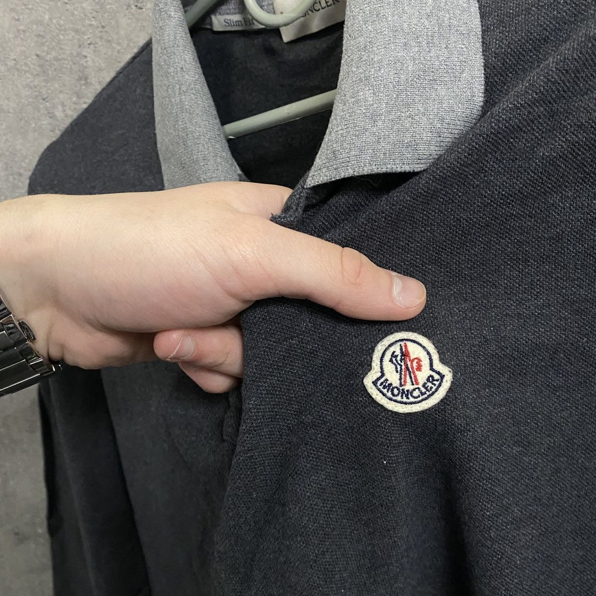 Moncler Moncler Polo Long Sleeve Size US S / EU 44-46 / 1 - 5 Thumbnail