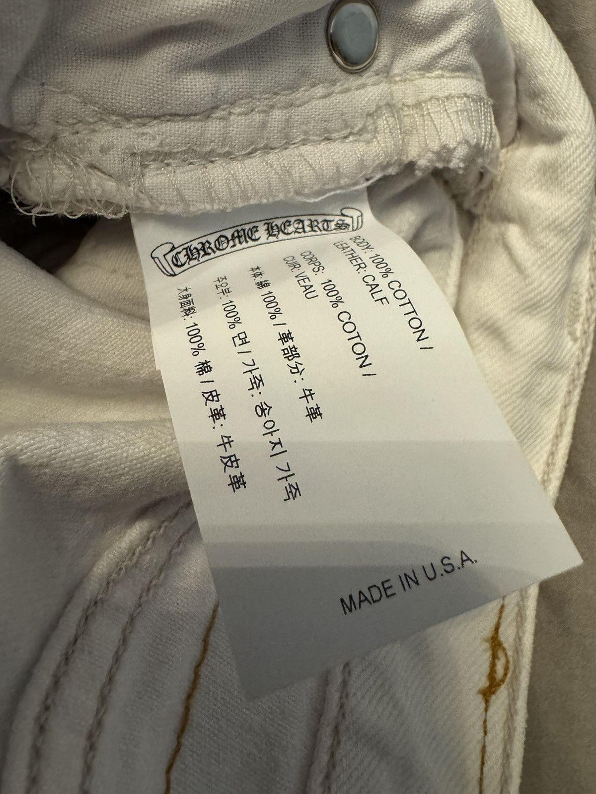 Chrome Hearts Chrome hearts pants Size 26" / US 2 / IT 38 - 5 Thumbnail