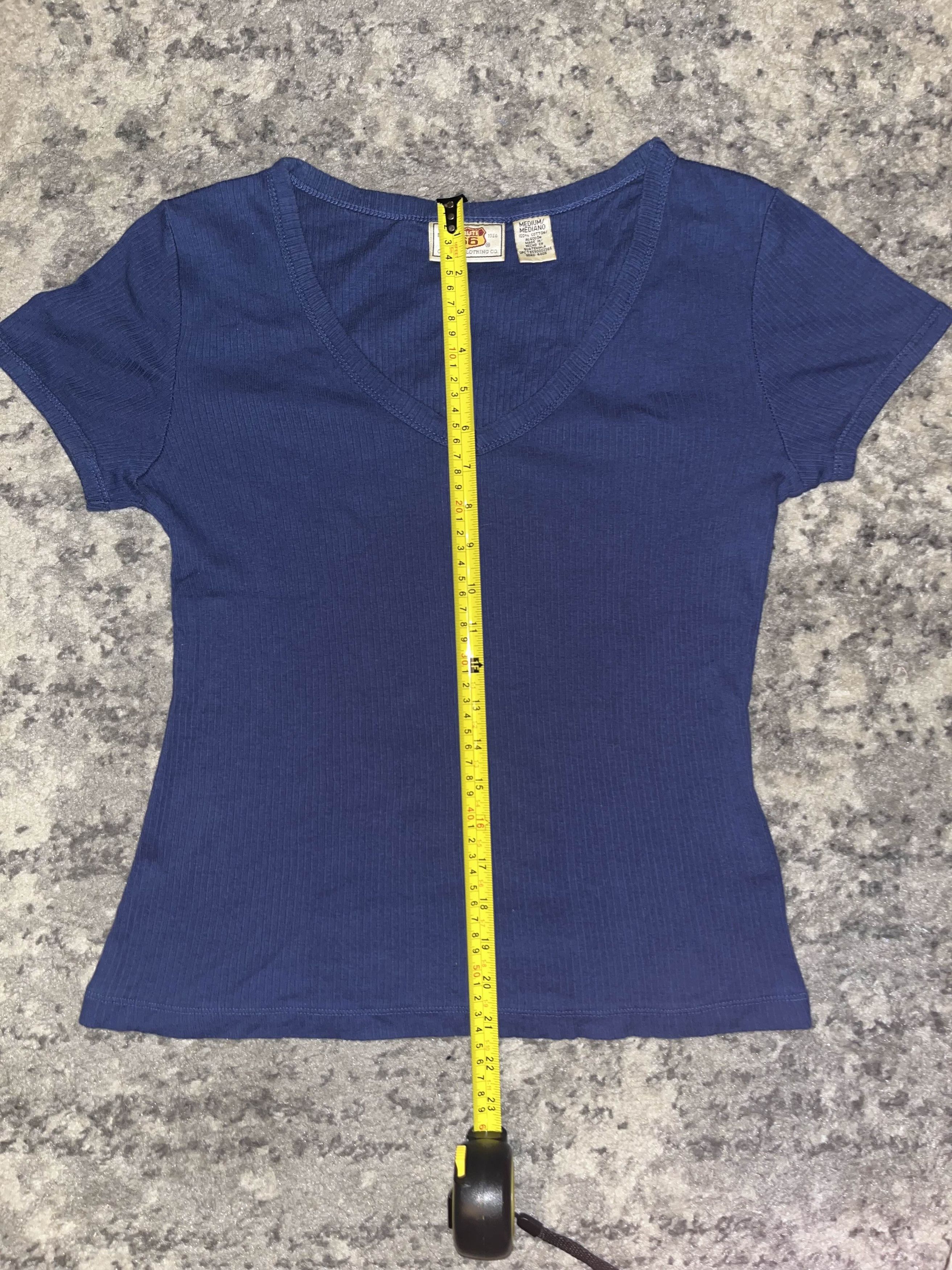 Route 66 Cute Y2K Route 66 Blue Blouse Size M / US 6-8 / IT 42-44 - 4 Thumbnail