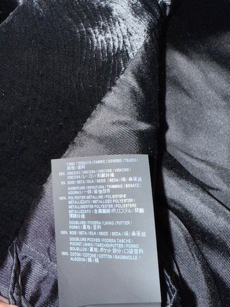 Saint Laurent Paris Saint Laurent Paris Black velvet jacket-2506 Size US L / EU 52-54 / 3 - 9 Thumbnail