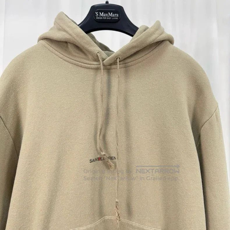 Saint Laurent Paris Saint Laurent Printed Letter Hoodie. Size US XL / EU 56 / 4 - 3 Thumbnail