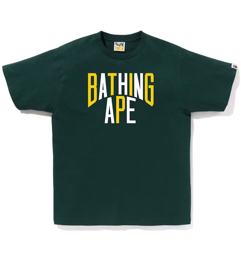 Bape SALE🔥BAPE Colors NYC Logo Tee Green Size US XL / EU 56 / 4 - 2 Thumbnail