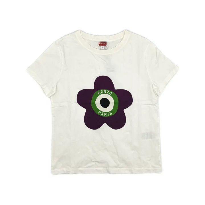 Kenzo Kenzo Floral Print Short Sleeve T-Shirt -2507 Size M / US 6-8 / IT 42-44 - 1 Thumbnail