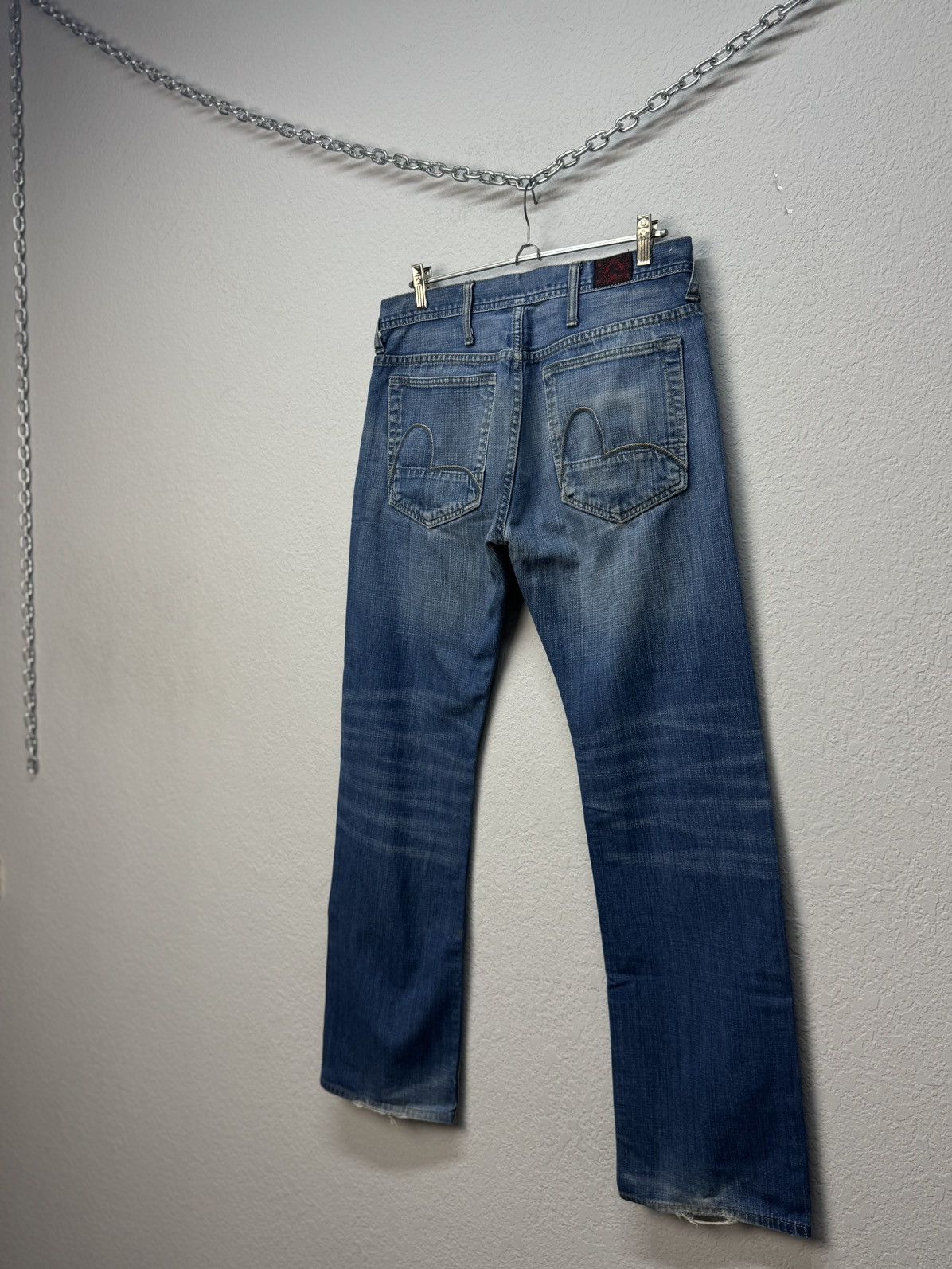 Evisu Vintage Evisu Japan Denim Pants True Religion USA ED HARDY Size US 32 / EU 48 - 13 Thumbnail